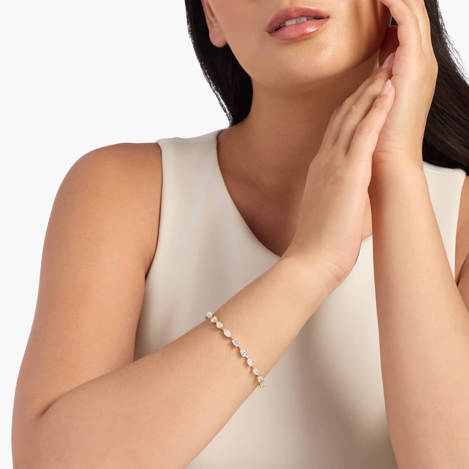Meredith Tennis Bracelet