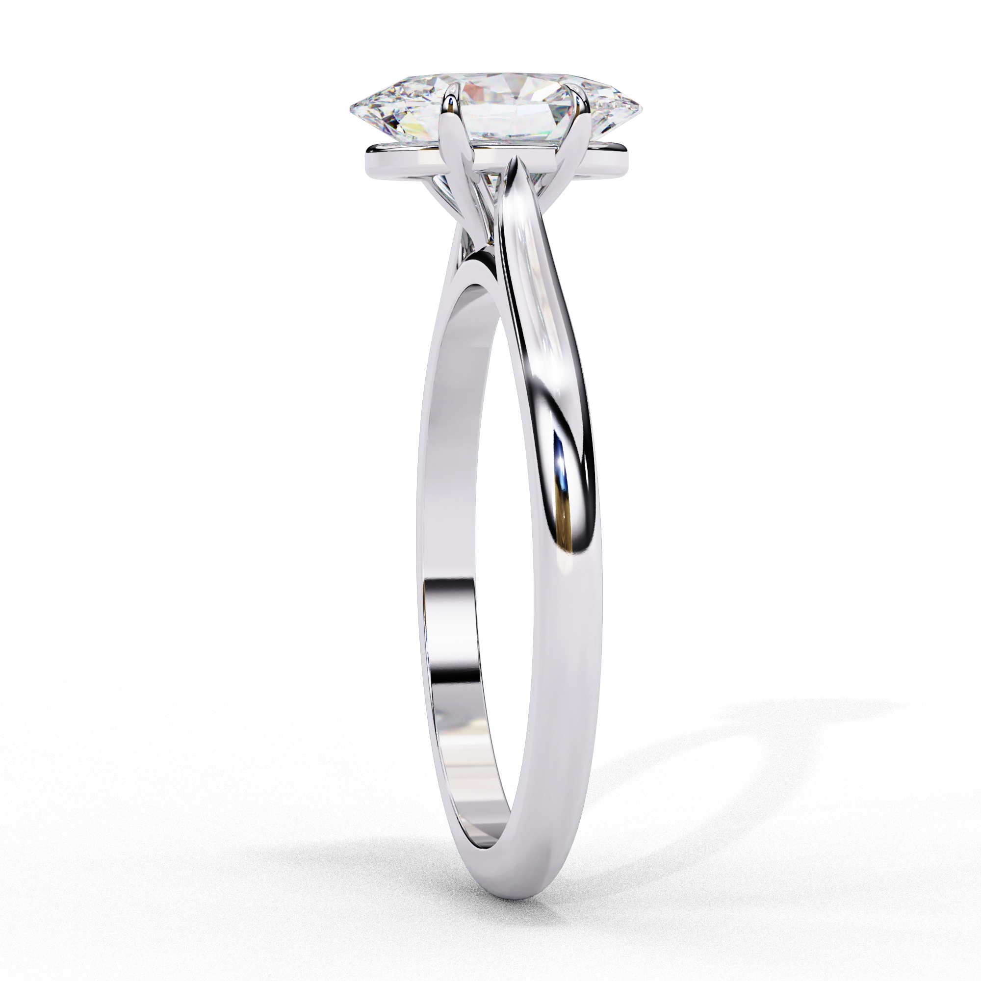 Vega Solitaire Ring