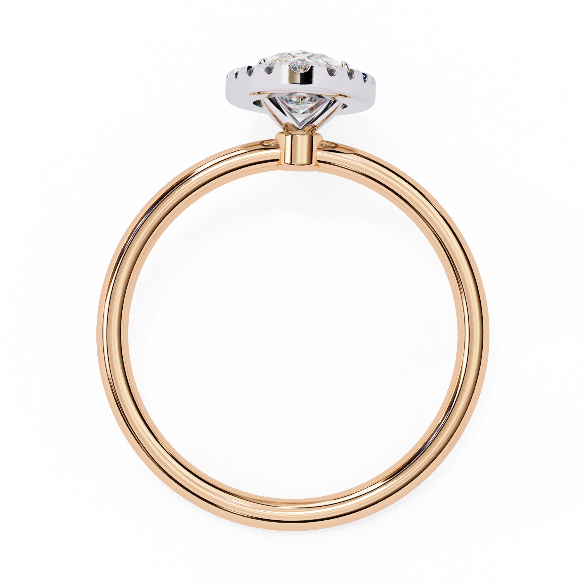 Cassie Halo Ring