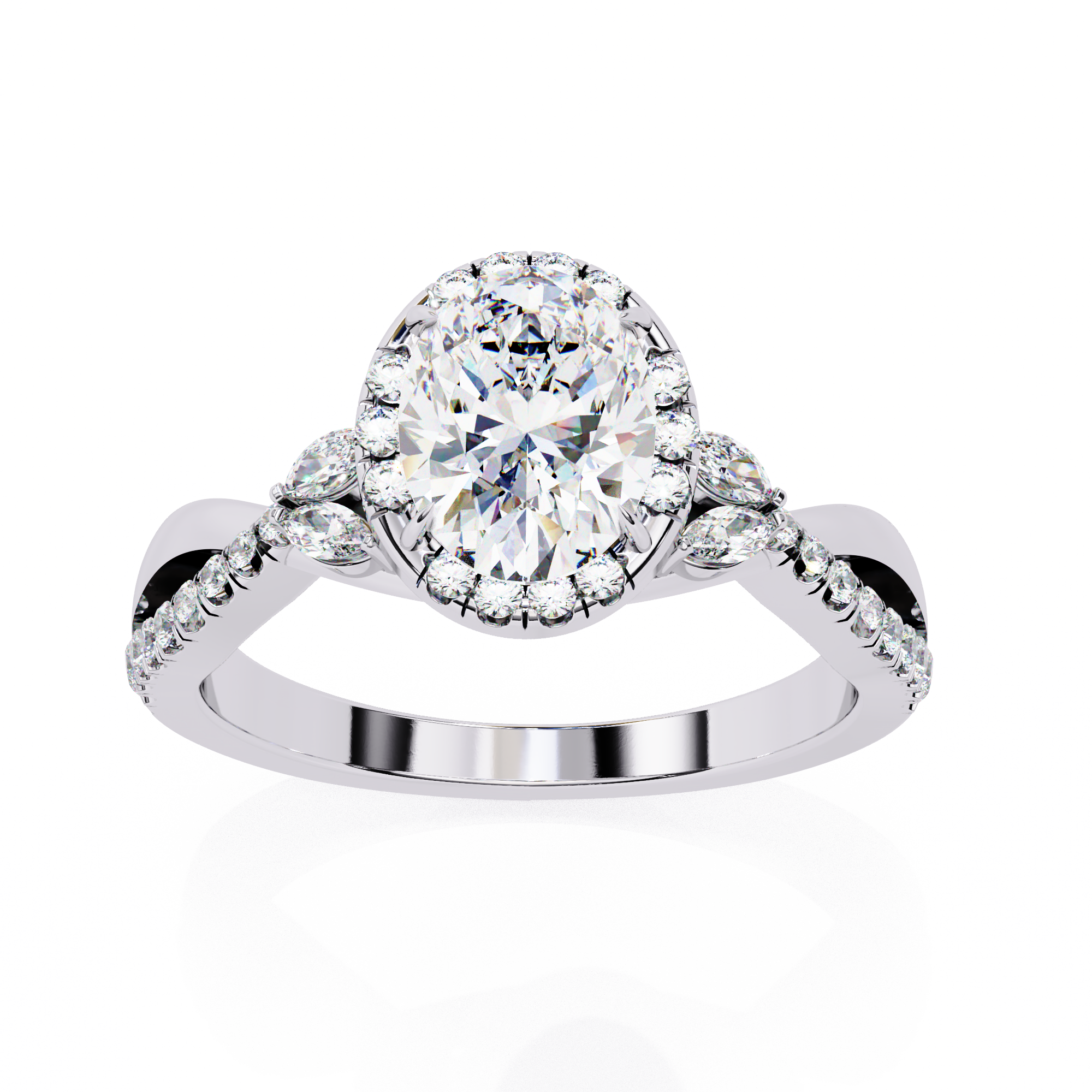 Katniss Solitaire Ring