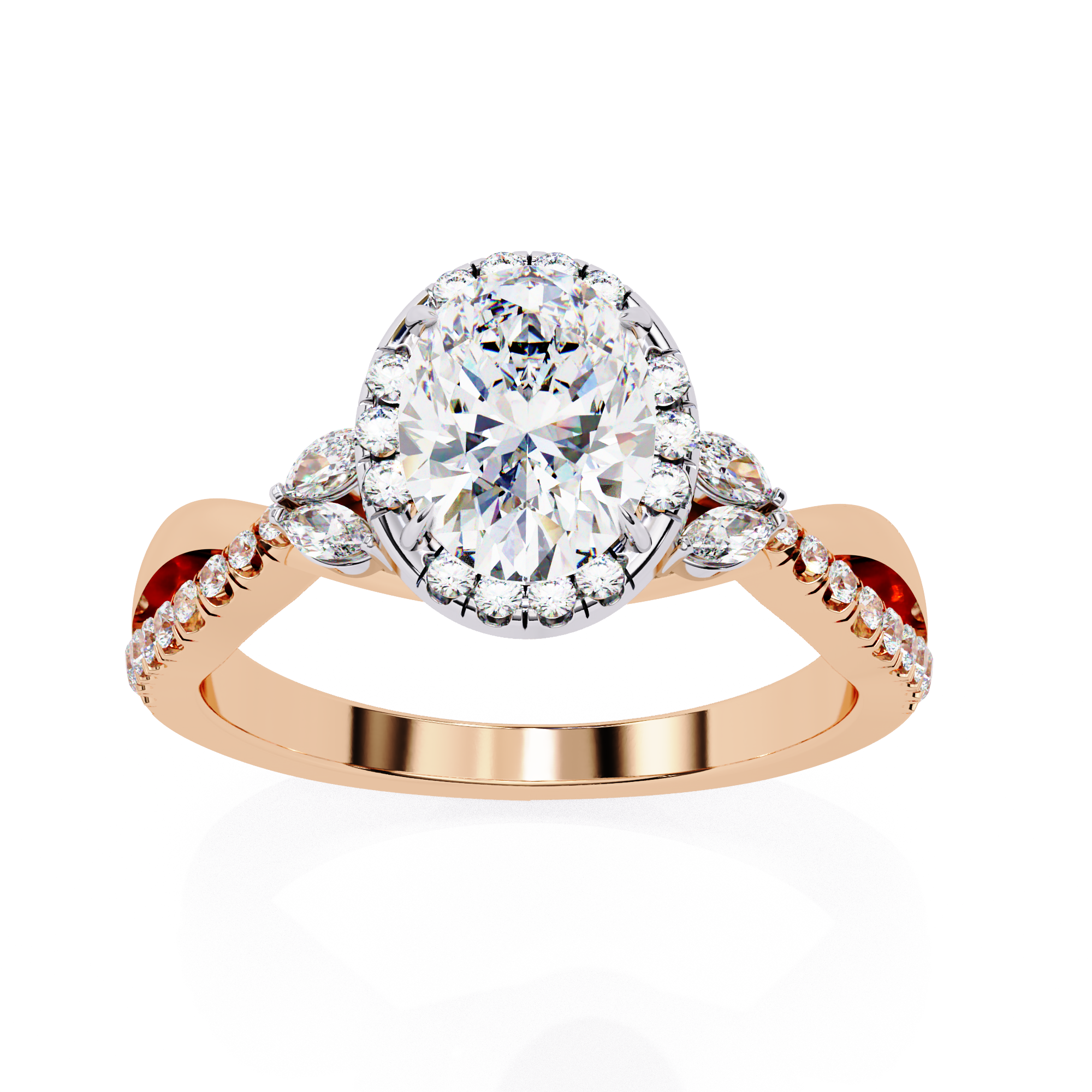Katniss Solitaire Ring