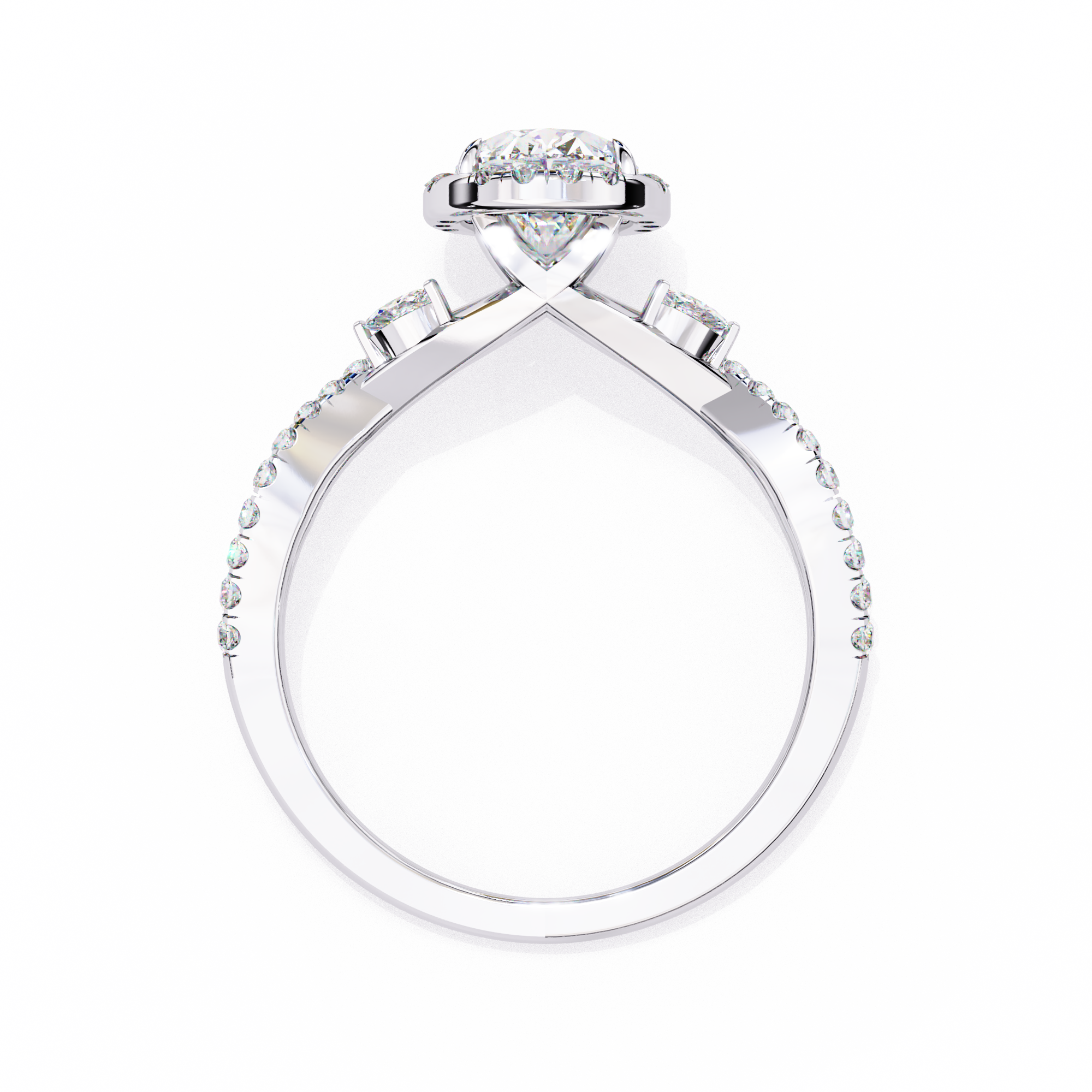 Katniss Solitaire Ring