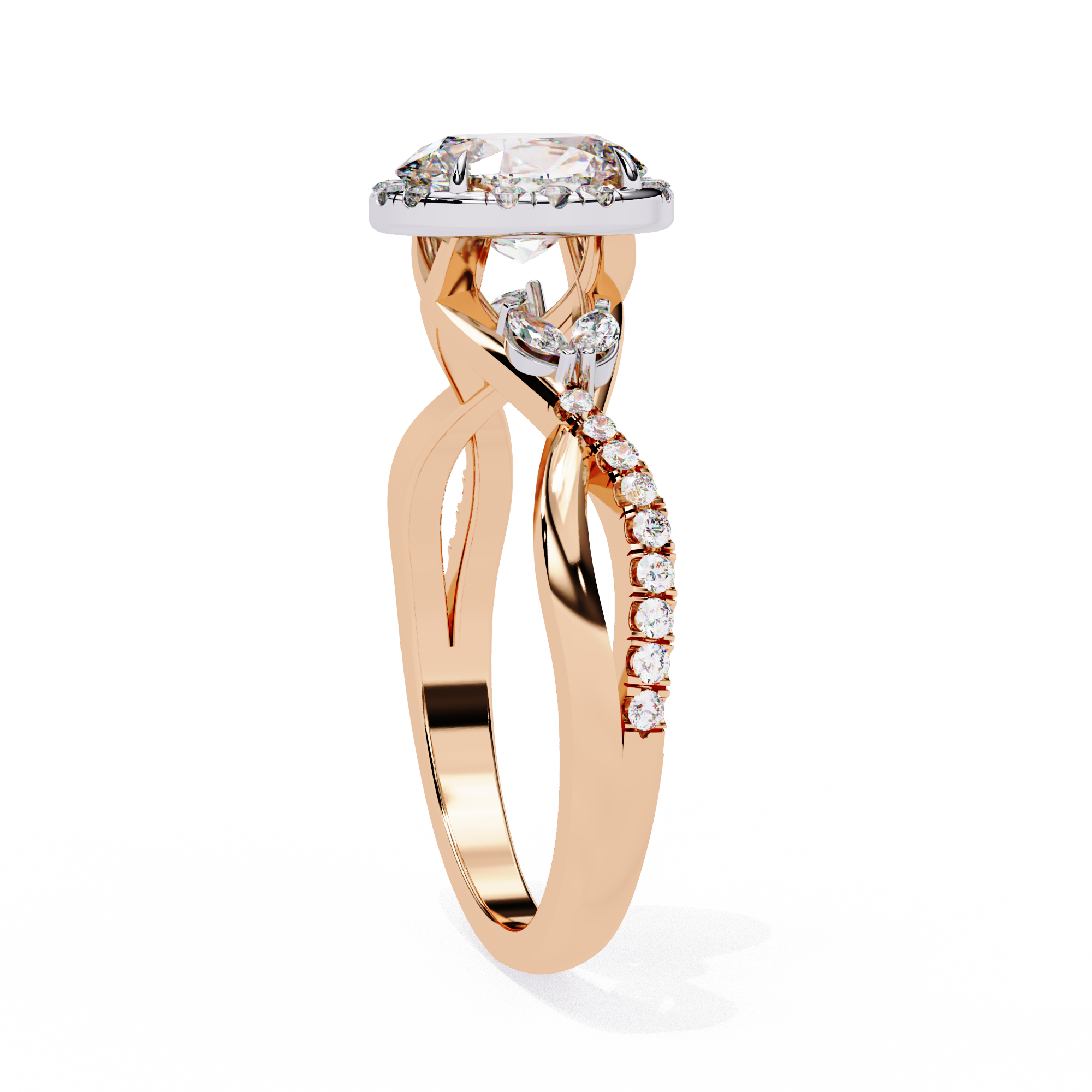 Katniss Solitaire Ring