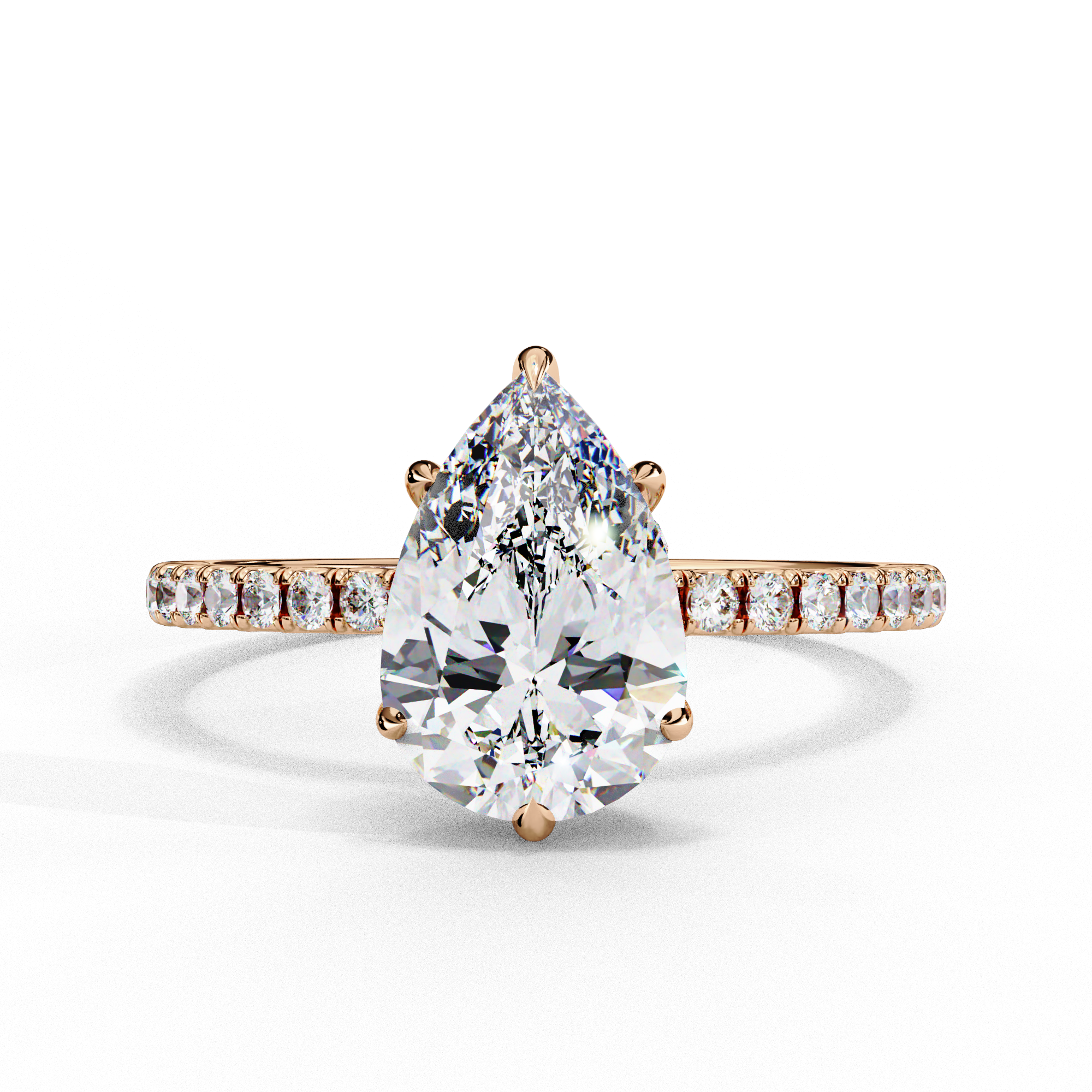 Omega Solitaire Ring