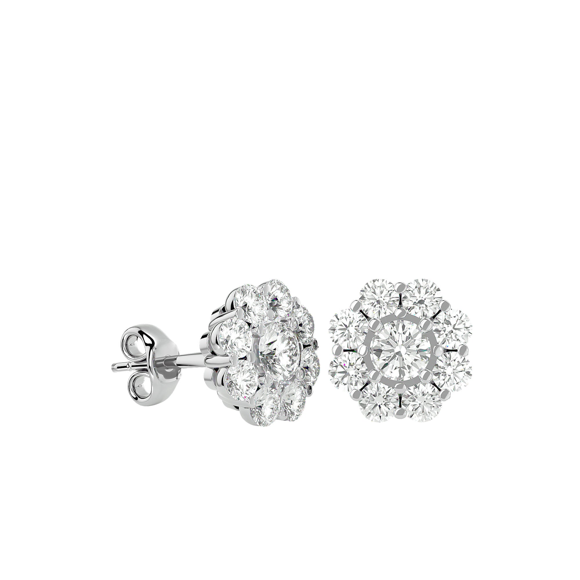 Allegra Solitaire Earring
