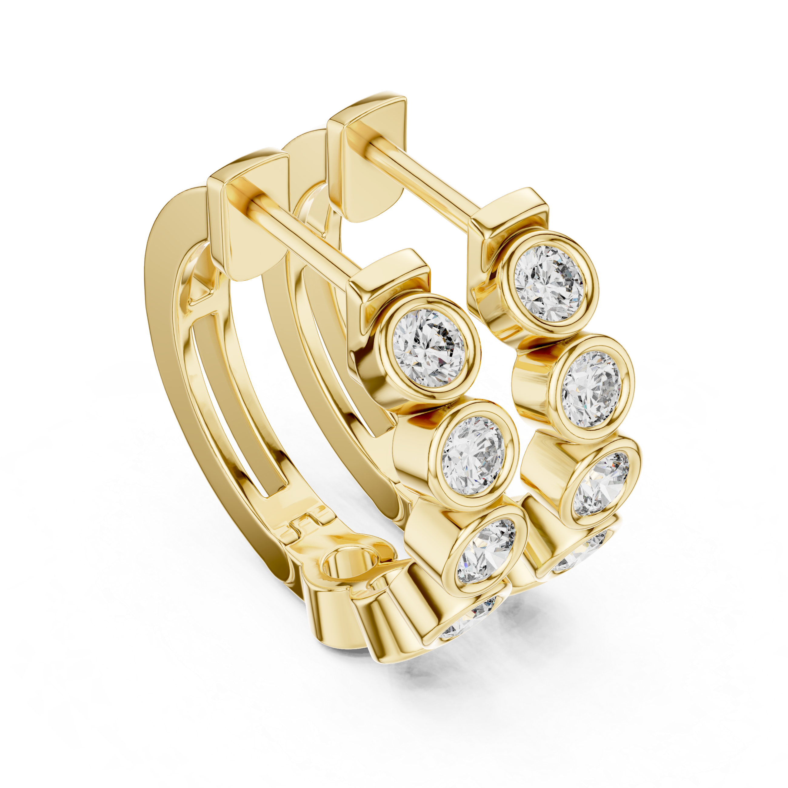 Sara Diamond Earring