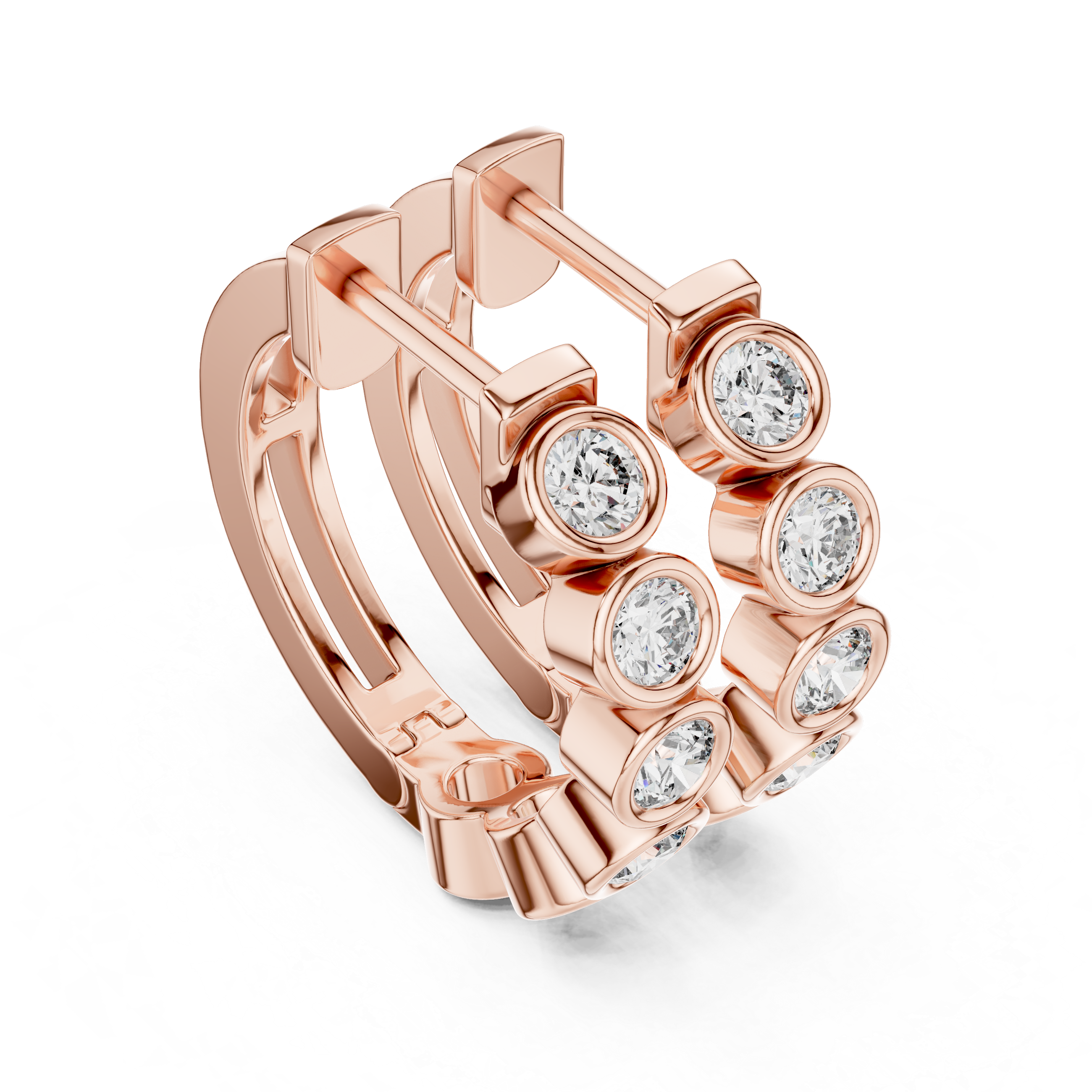 Sara Diamond Earring