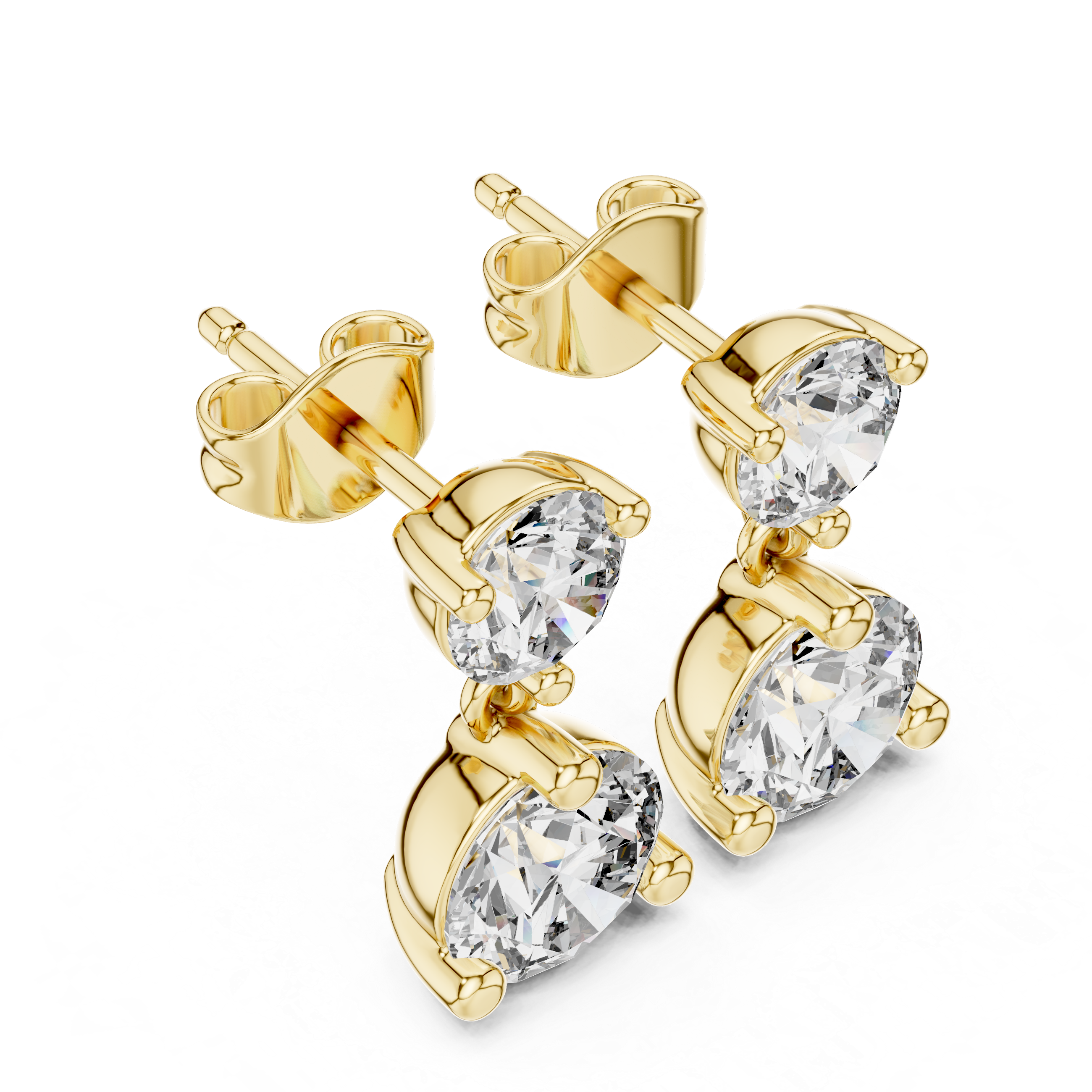 Madelina Solitaire Earring