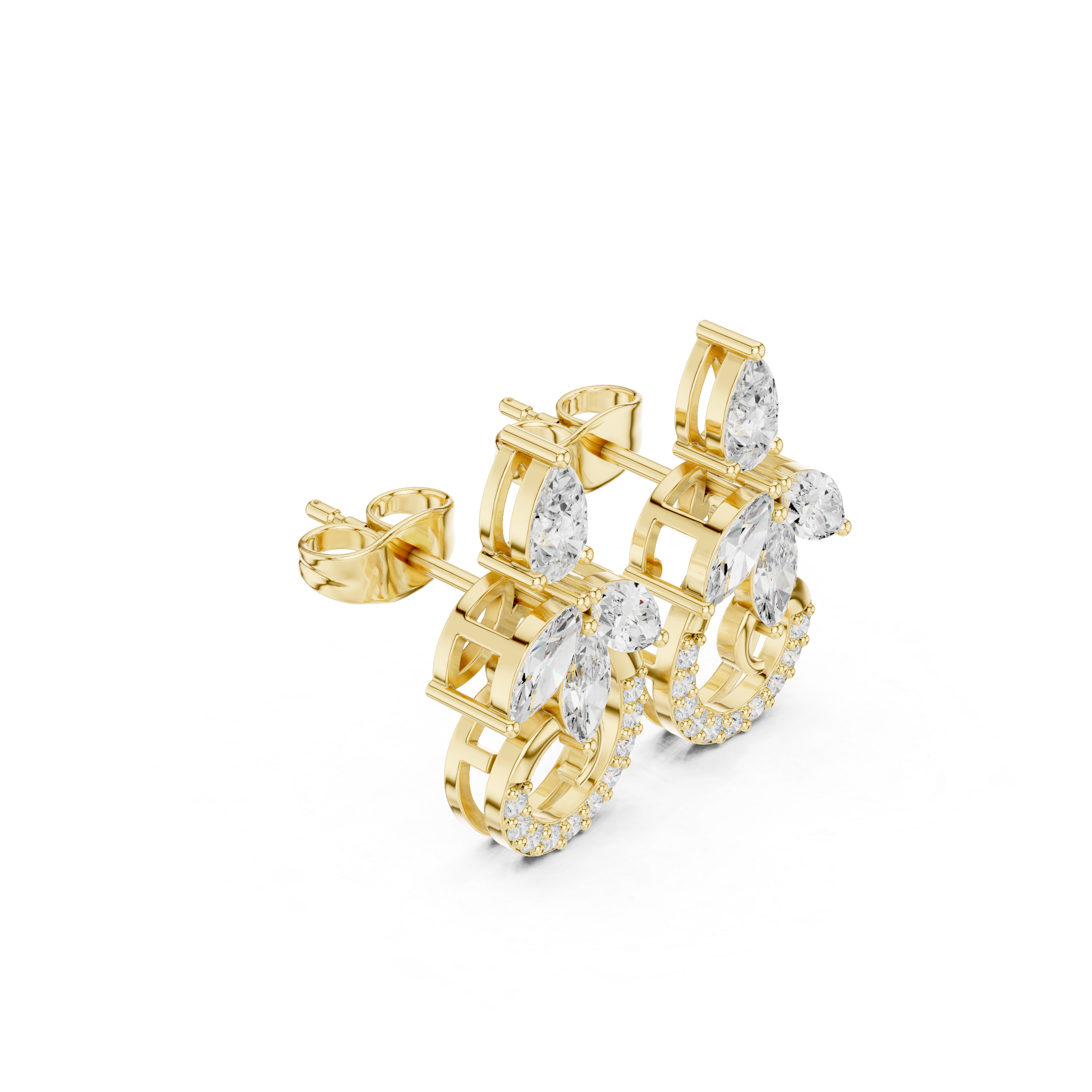 Mallory Diamond Earring