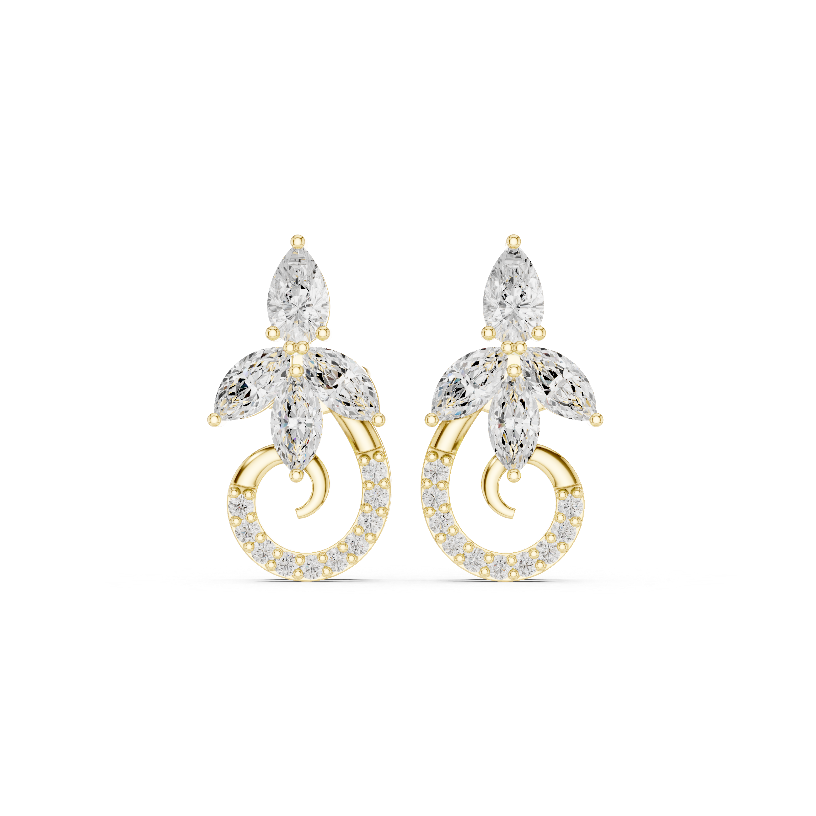 Mallory Diamond Earring
