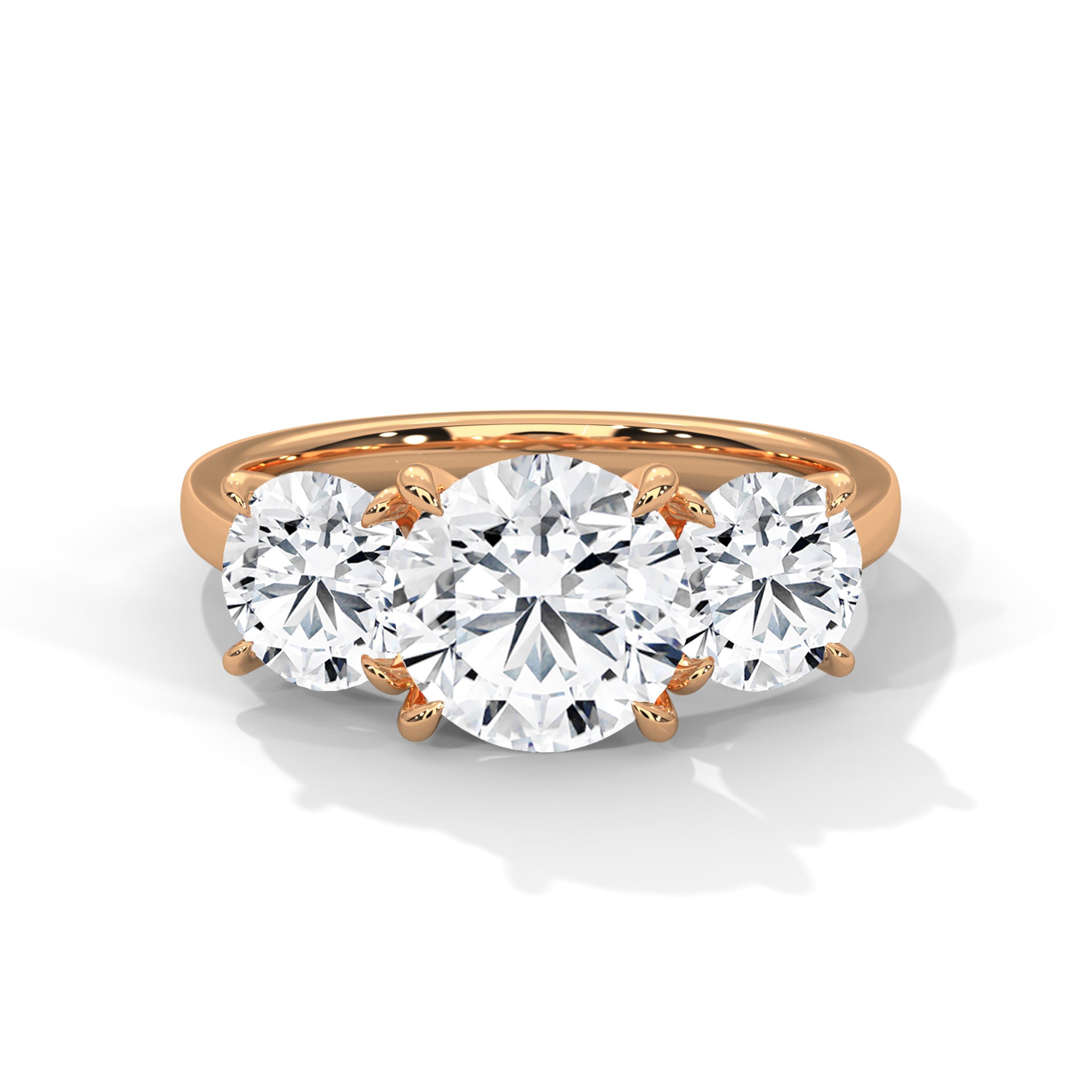 Blakely Three Sone Ring