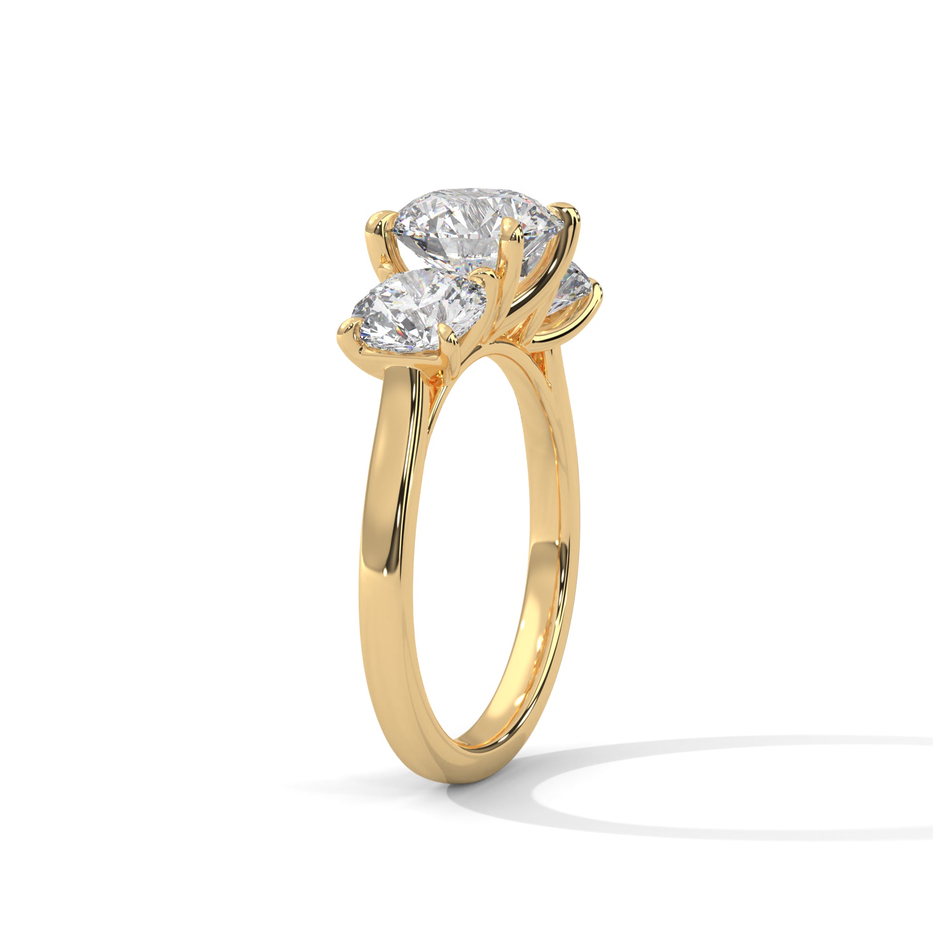 Blakely Three Sone Ring
