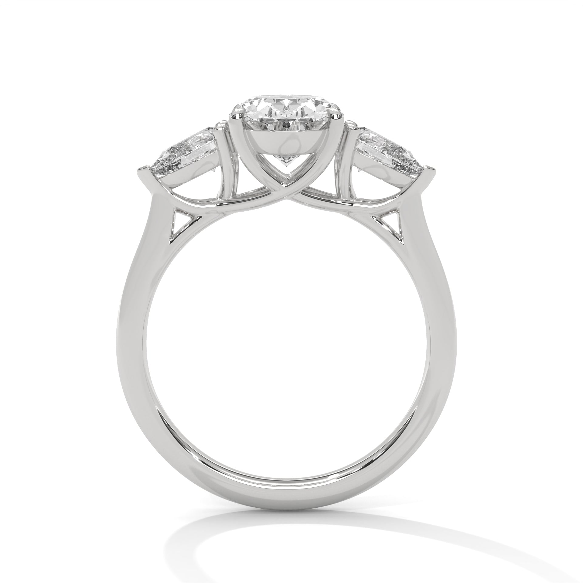 Zara Three Sone Ring
