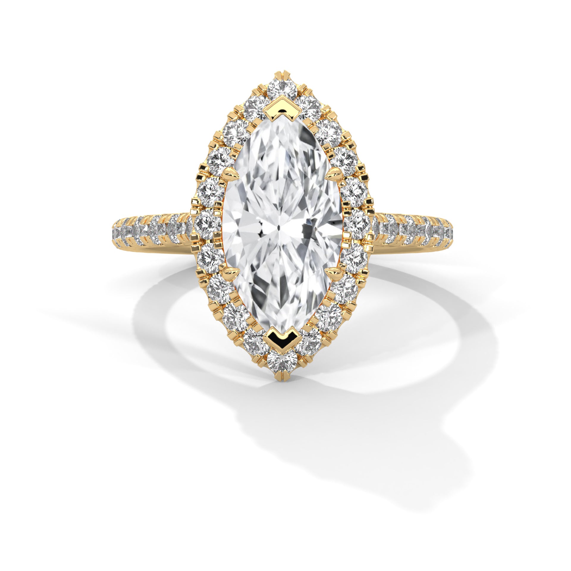 Janet Halo Ring
