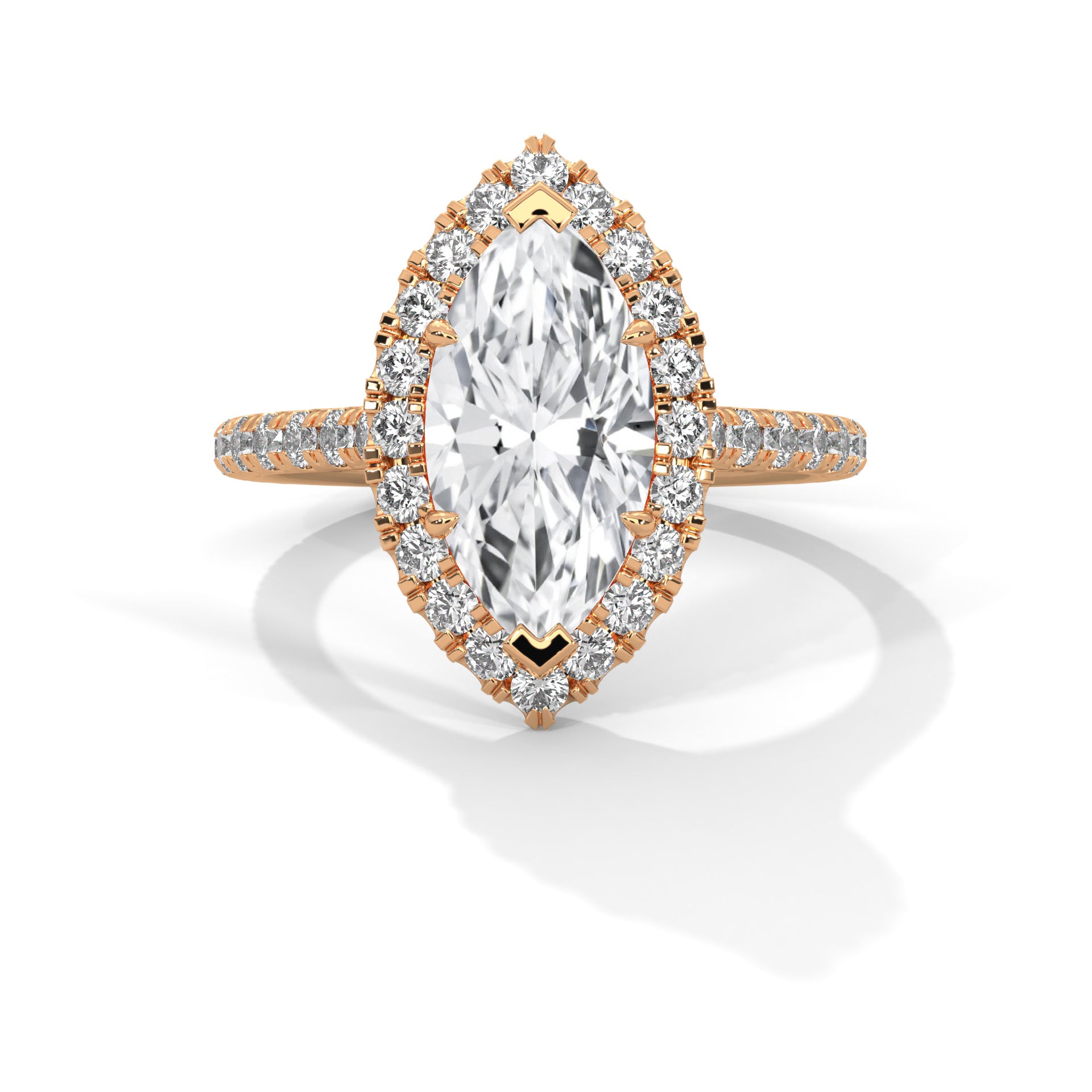 Janet Halo Ring