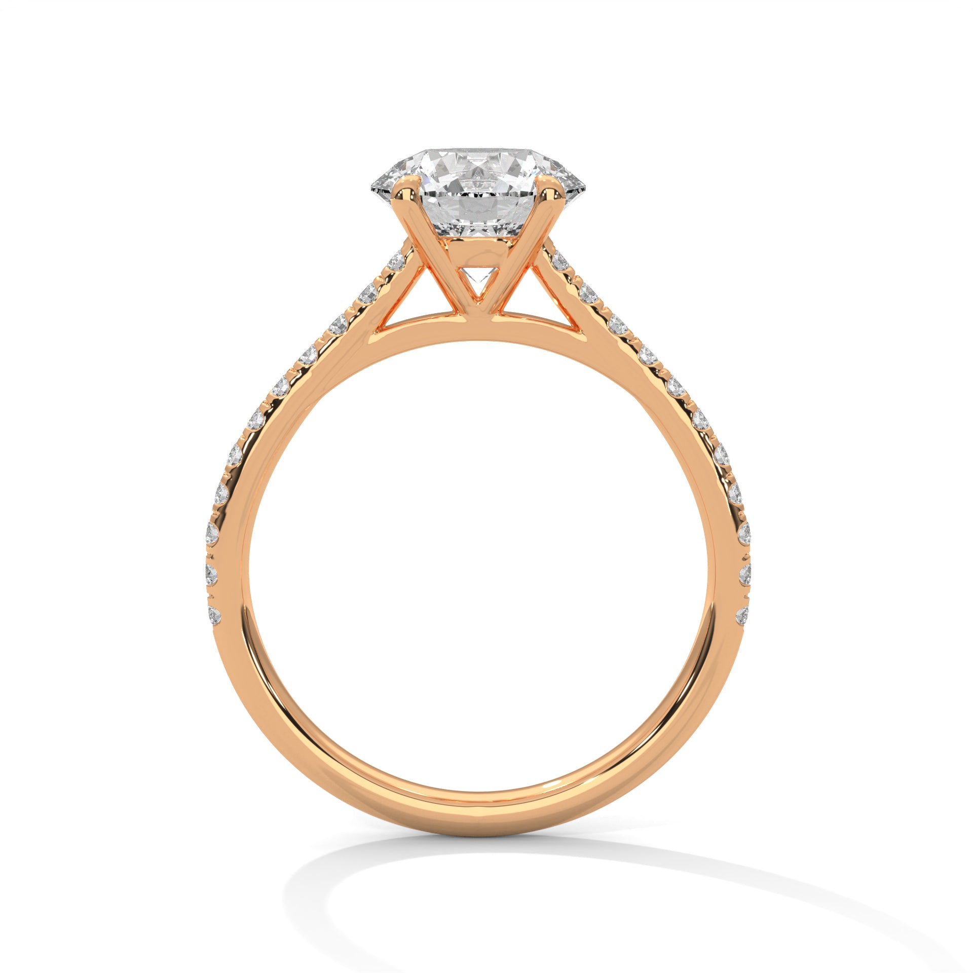 Iris Solitaire Ring