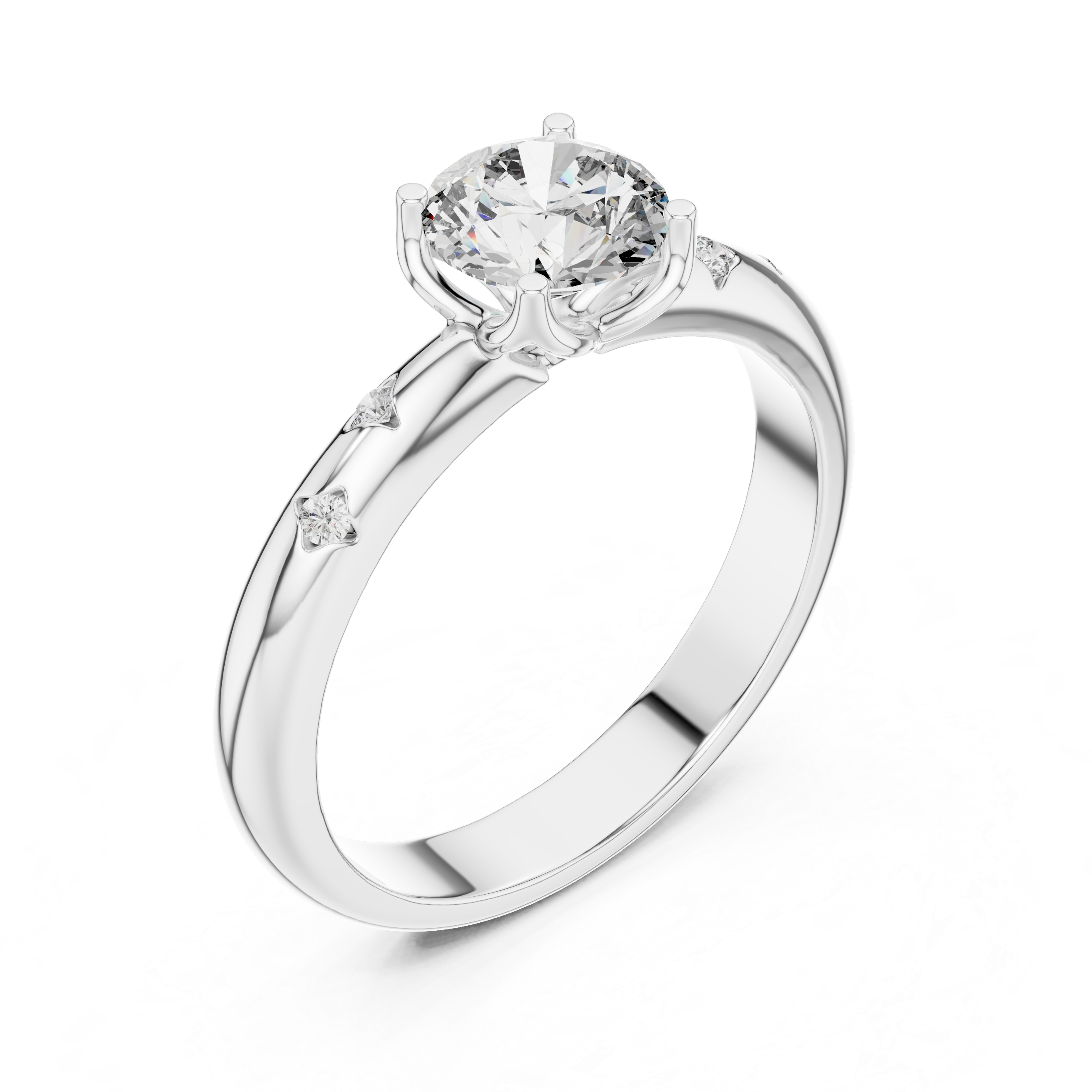 Aria Solitaire Ring