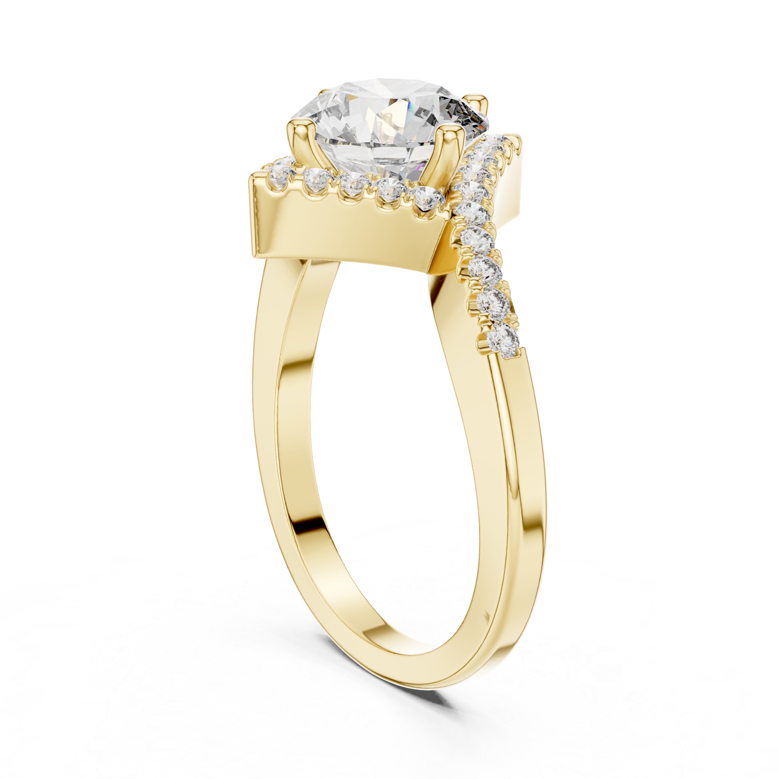 Eva Solitaire Ring