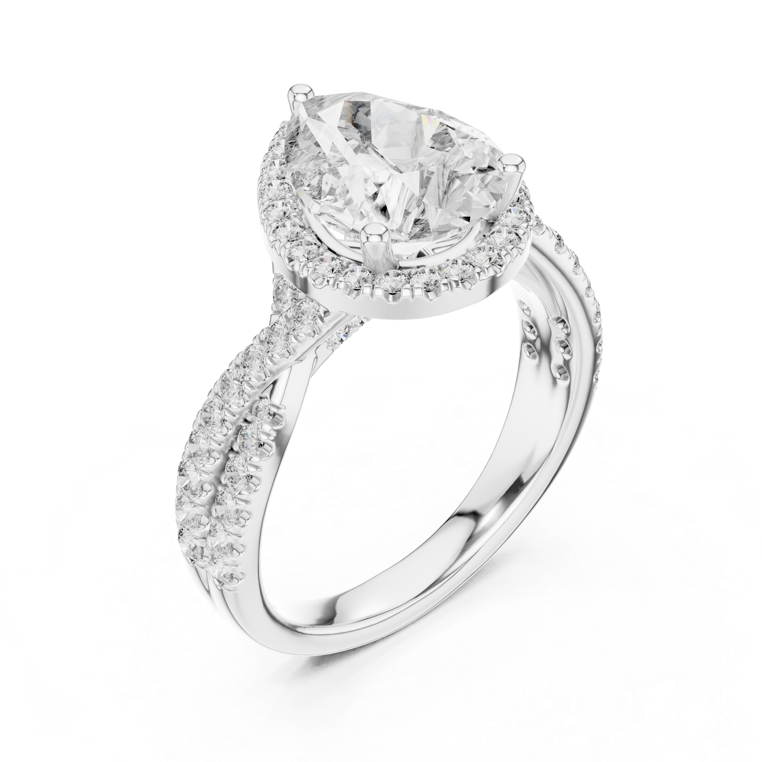 Alpha Solitaire Ring