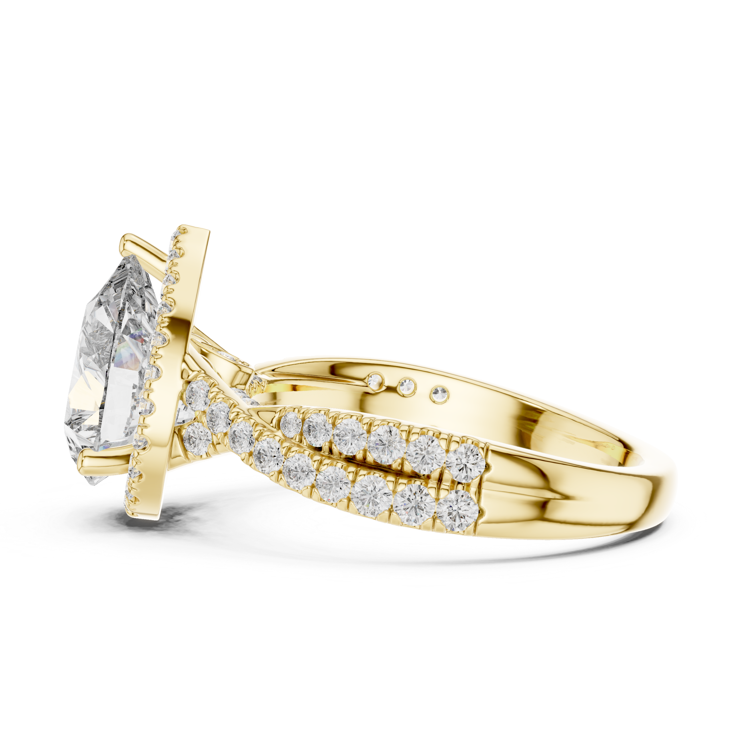 Alpha Solitaire Ring