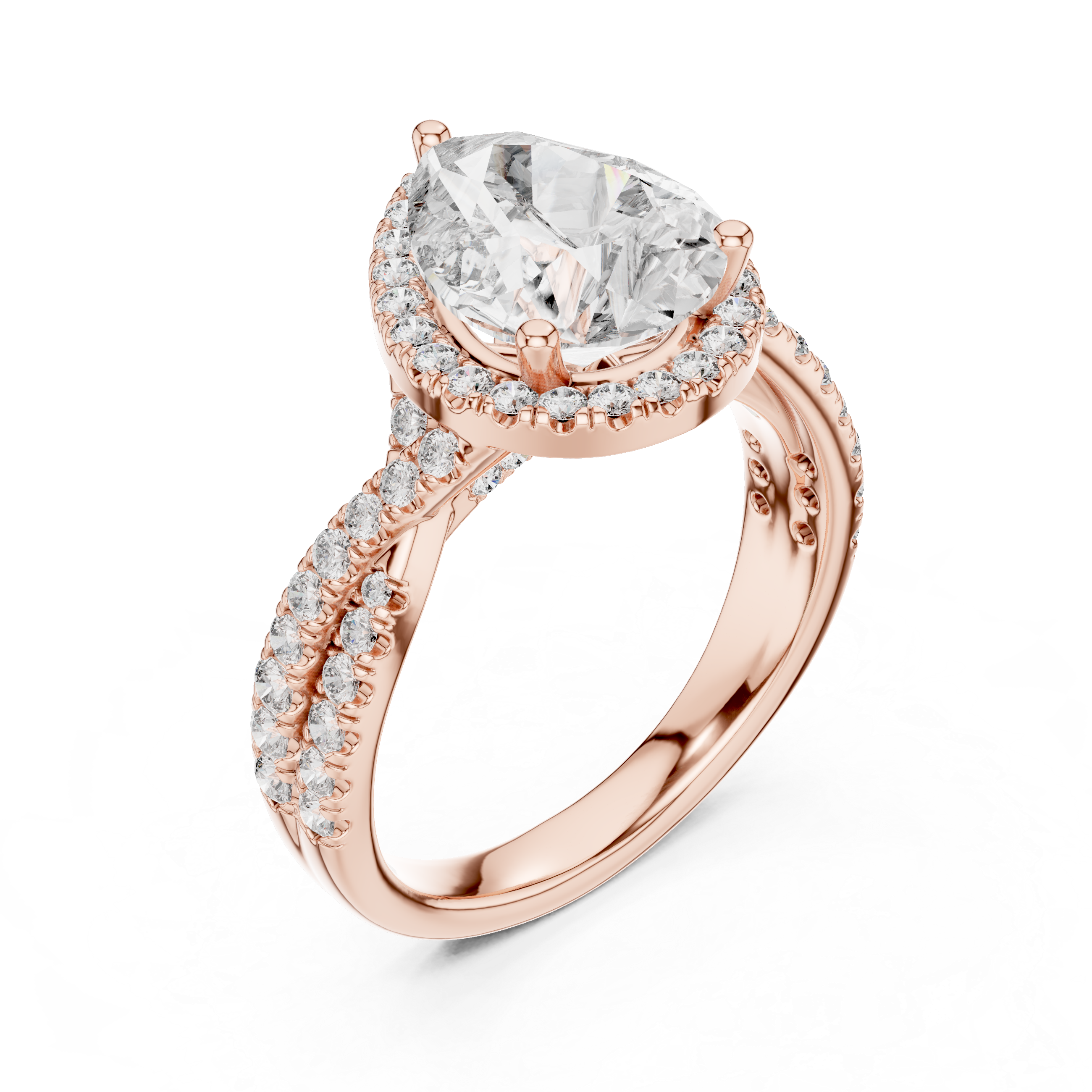 Alpha Solitaire Ring