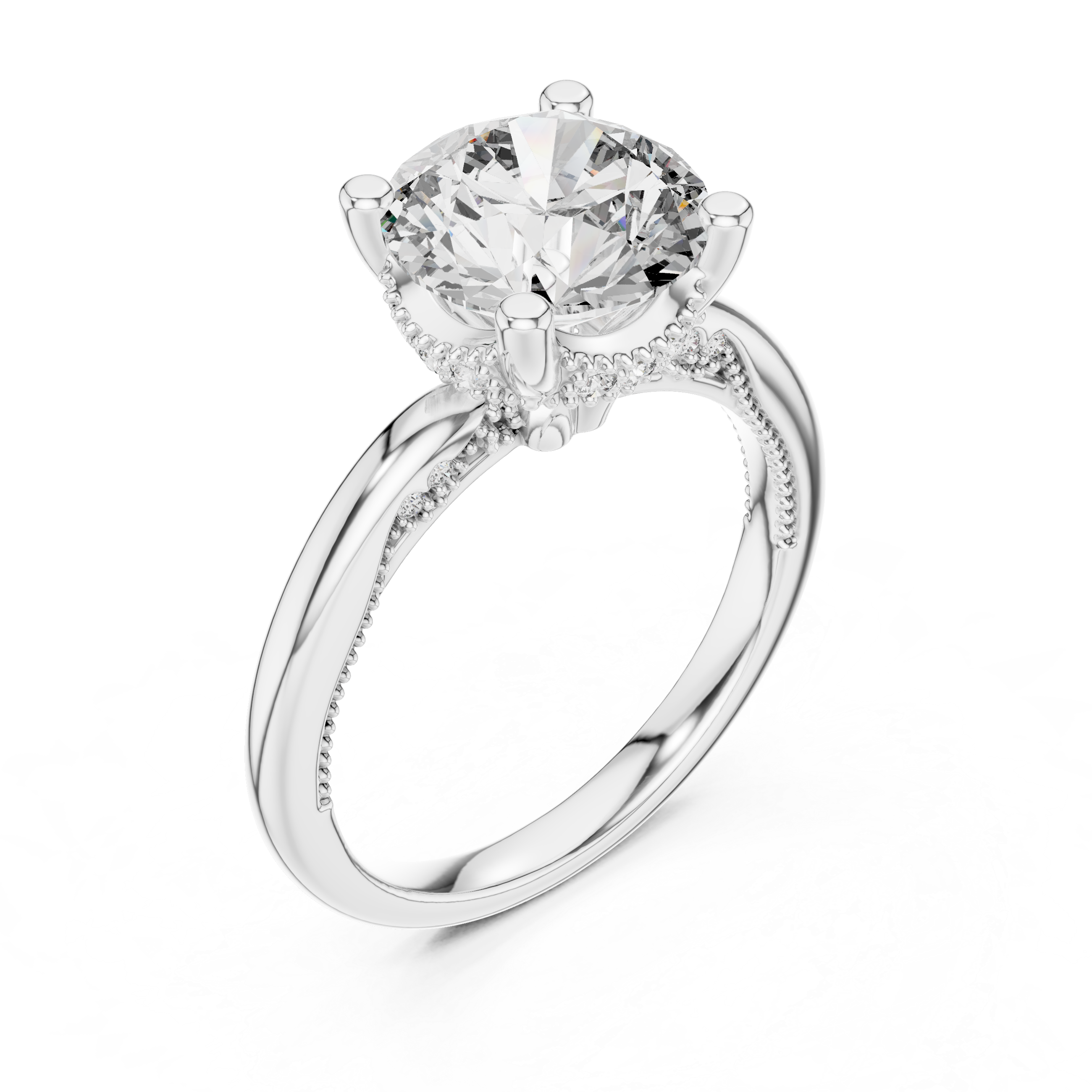 Melrose Solitaire Ring