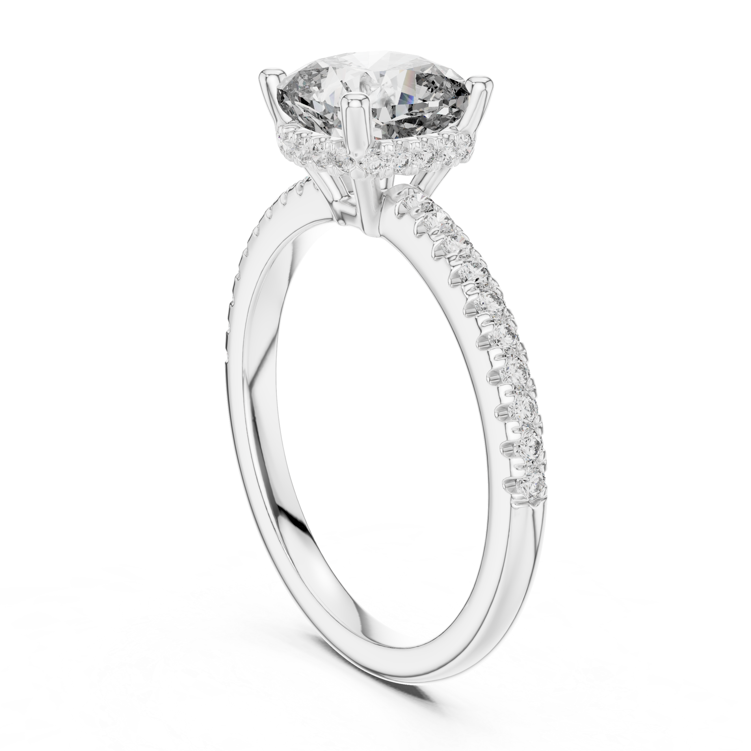 Lily Solitaire Ring