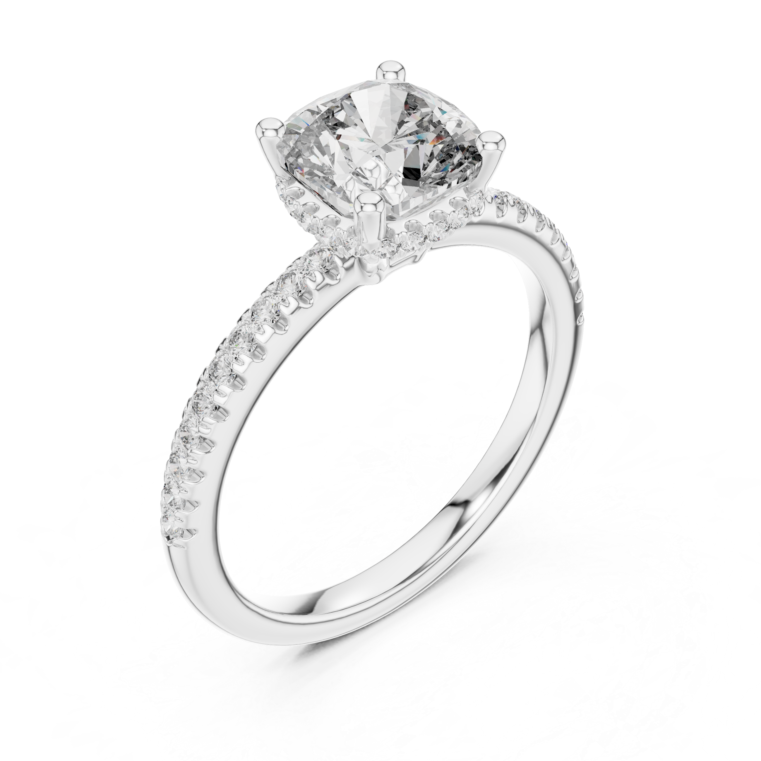 Lily Solitaire Ring