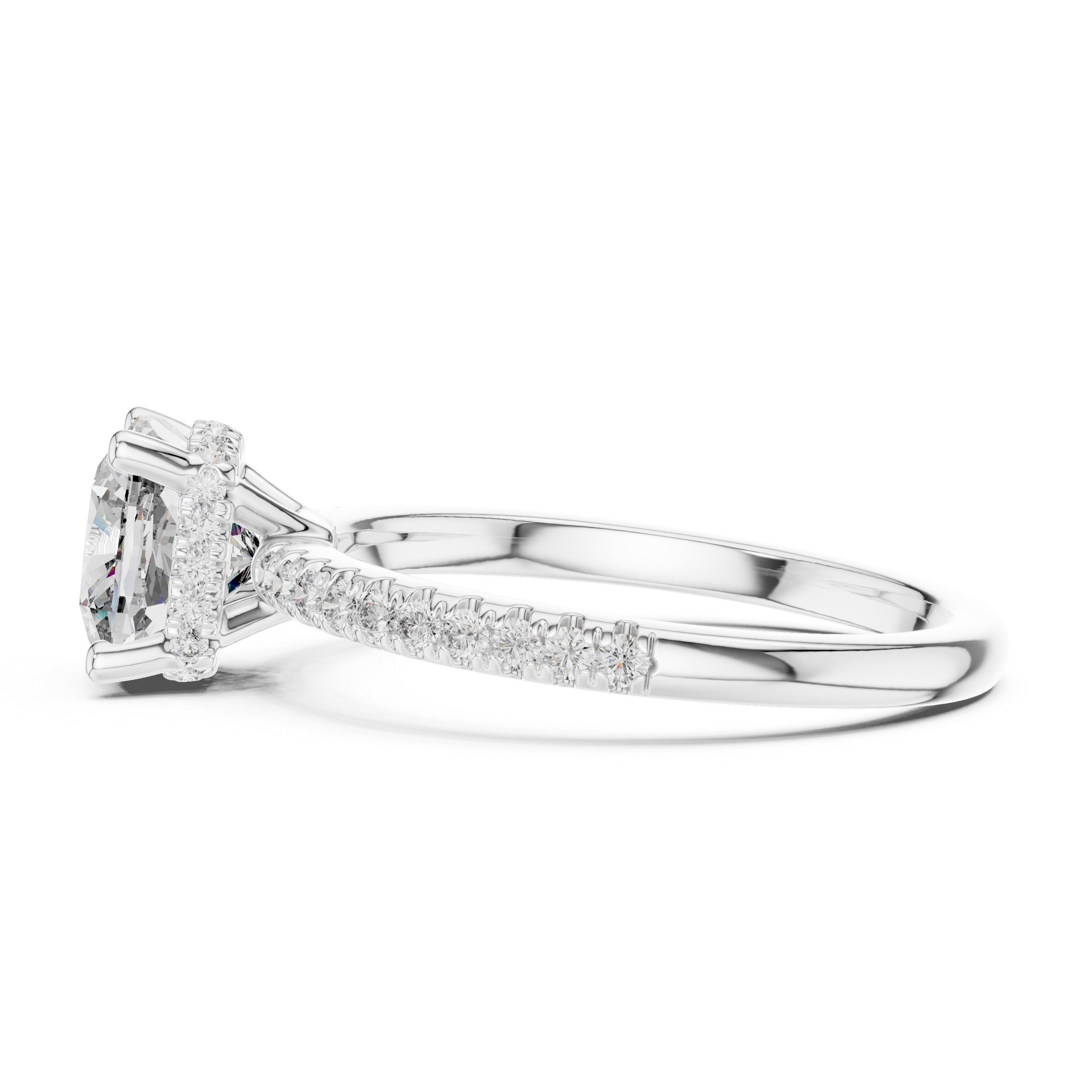 Lily Solitaire Ring