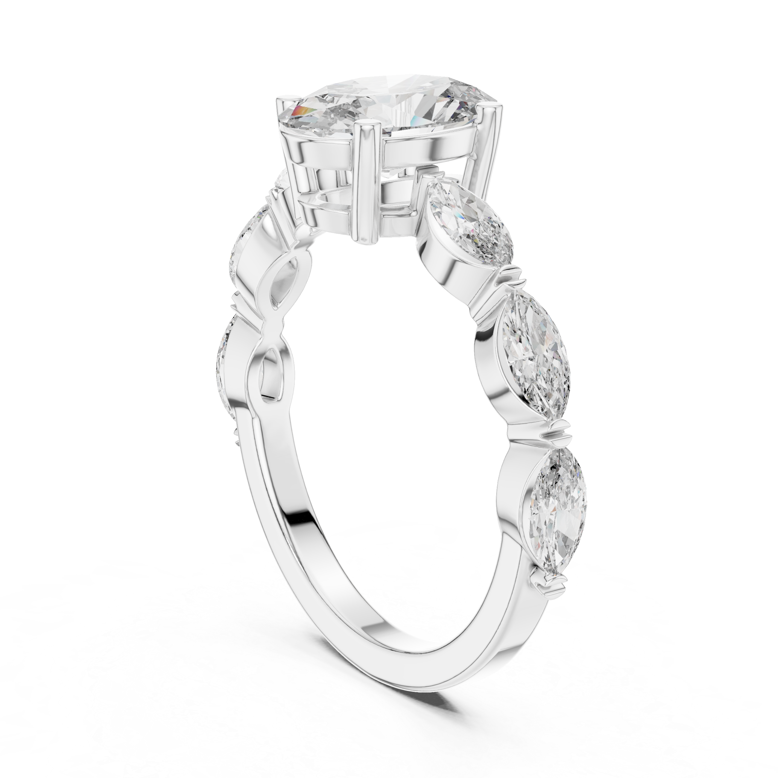 Titania Solitaire Ring