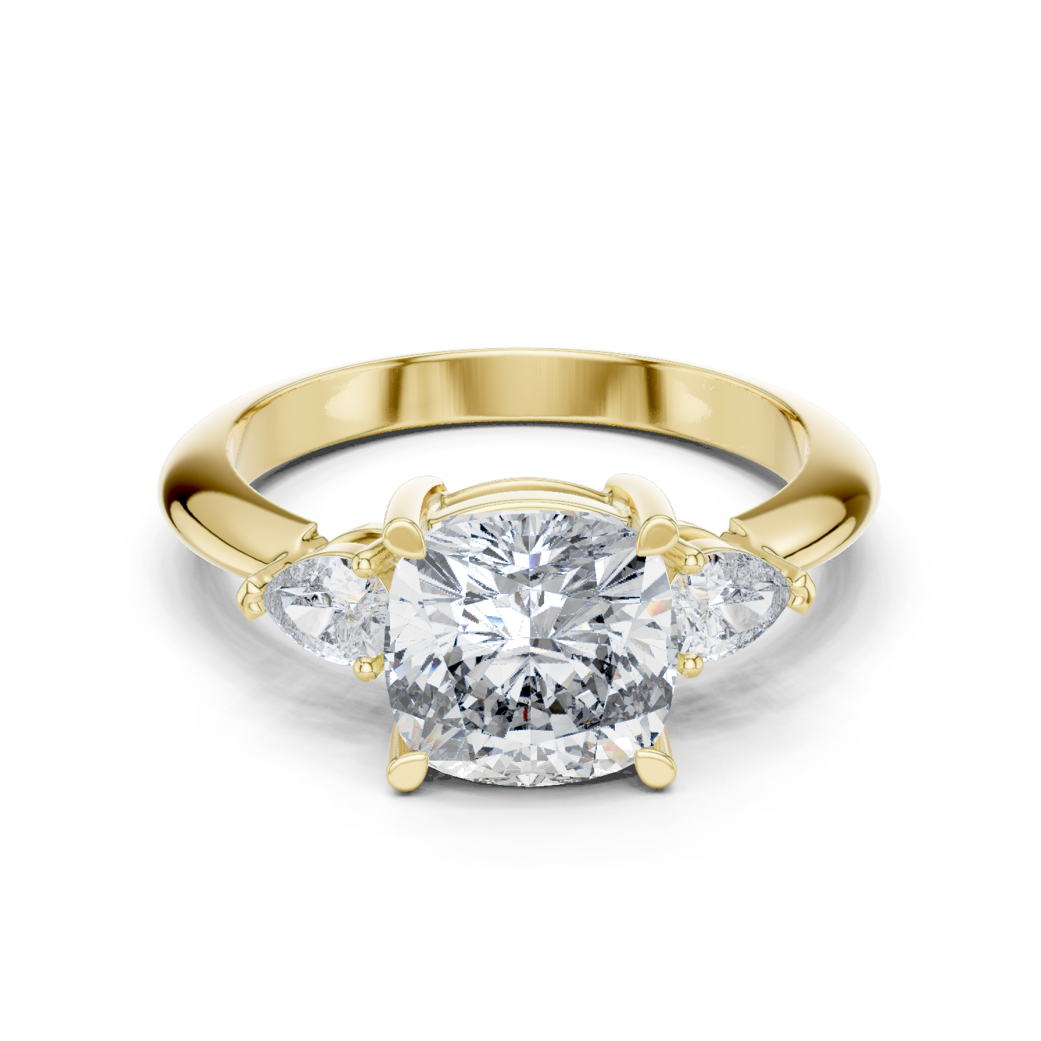 Hope Three Sone Ring