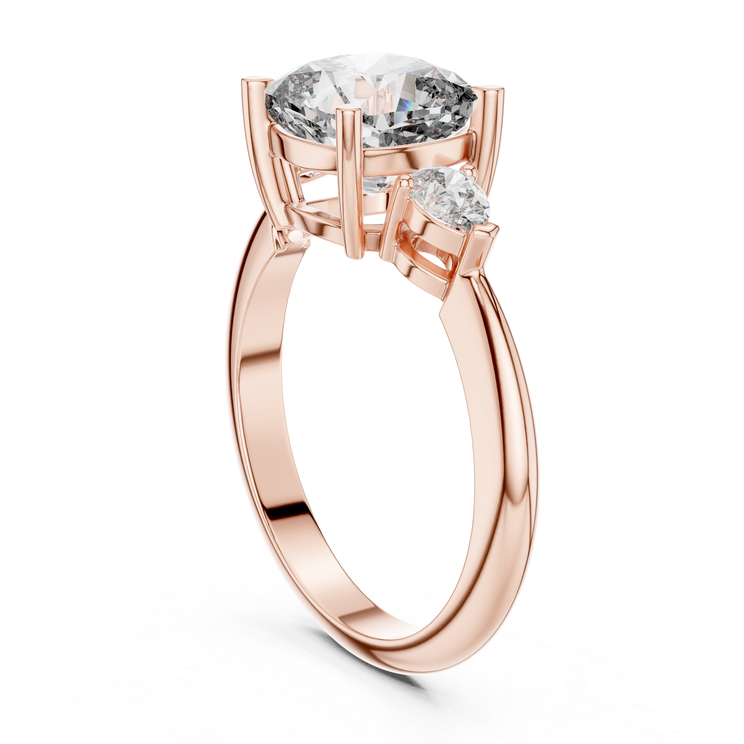 Hope Three Sone Ring