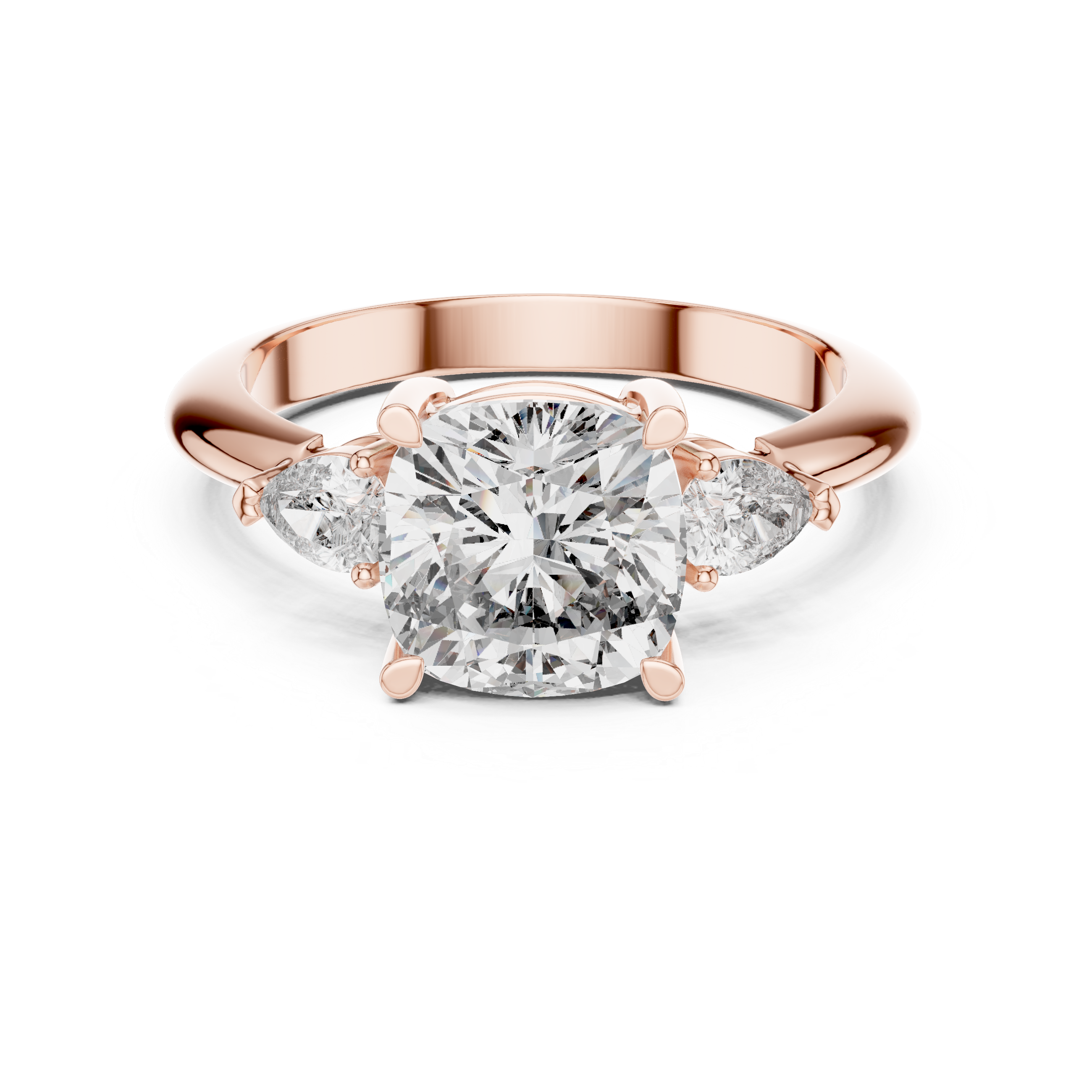 Hope Three Sone Ring