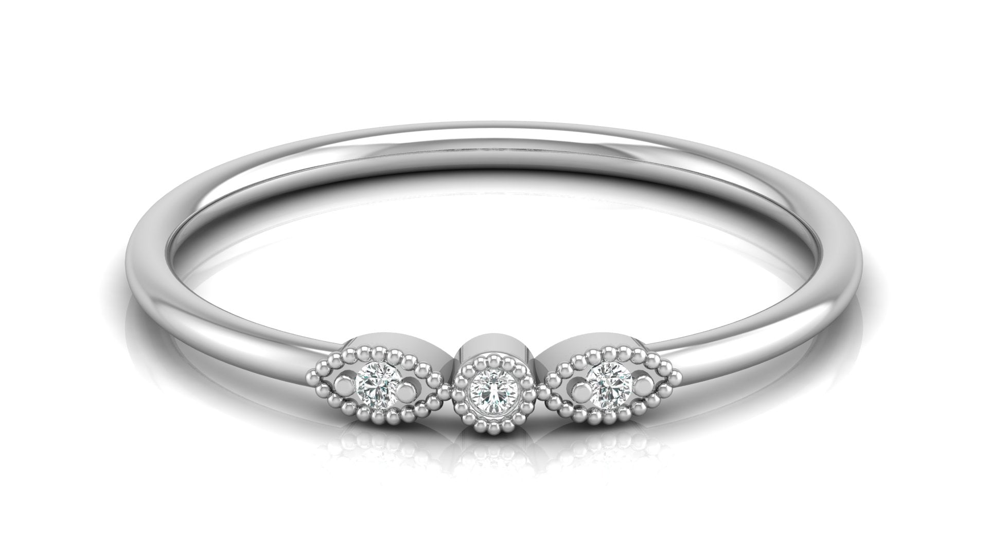 Rose Diamond Band