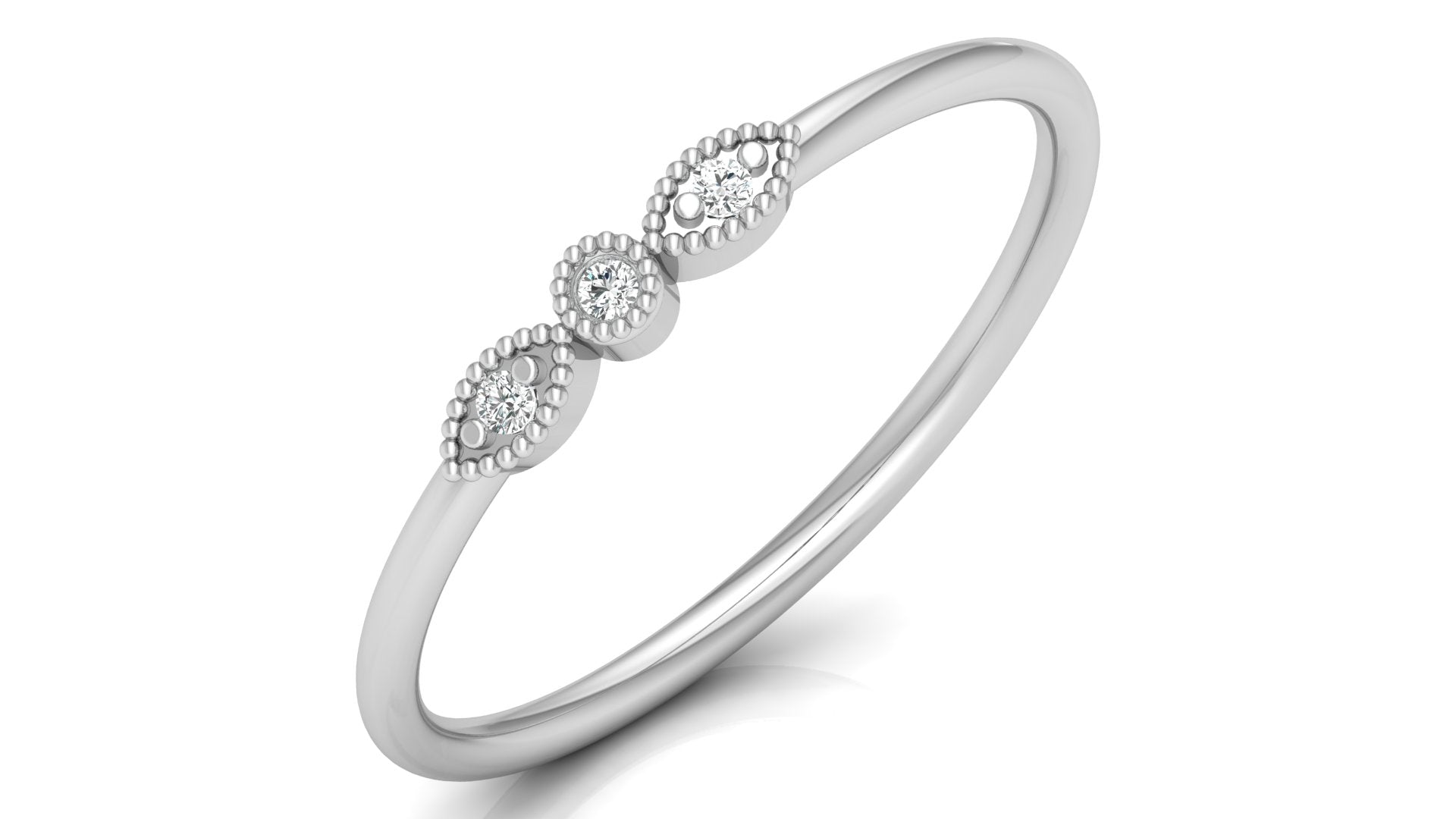 Rose Diamond Band