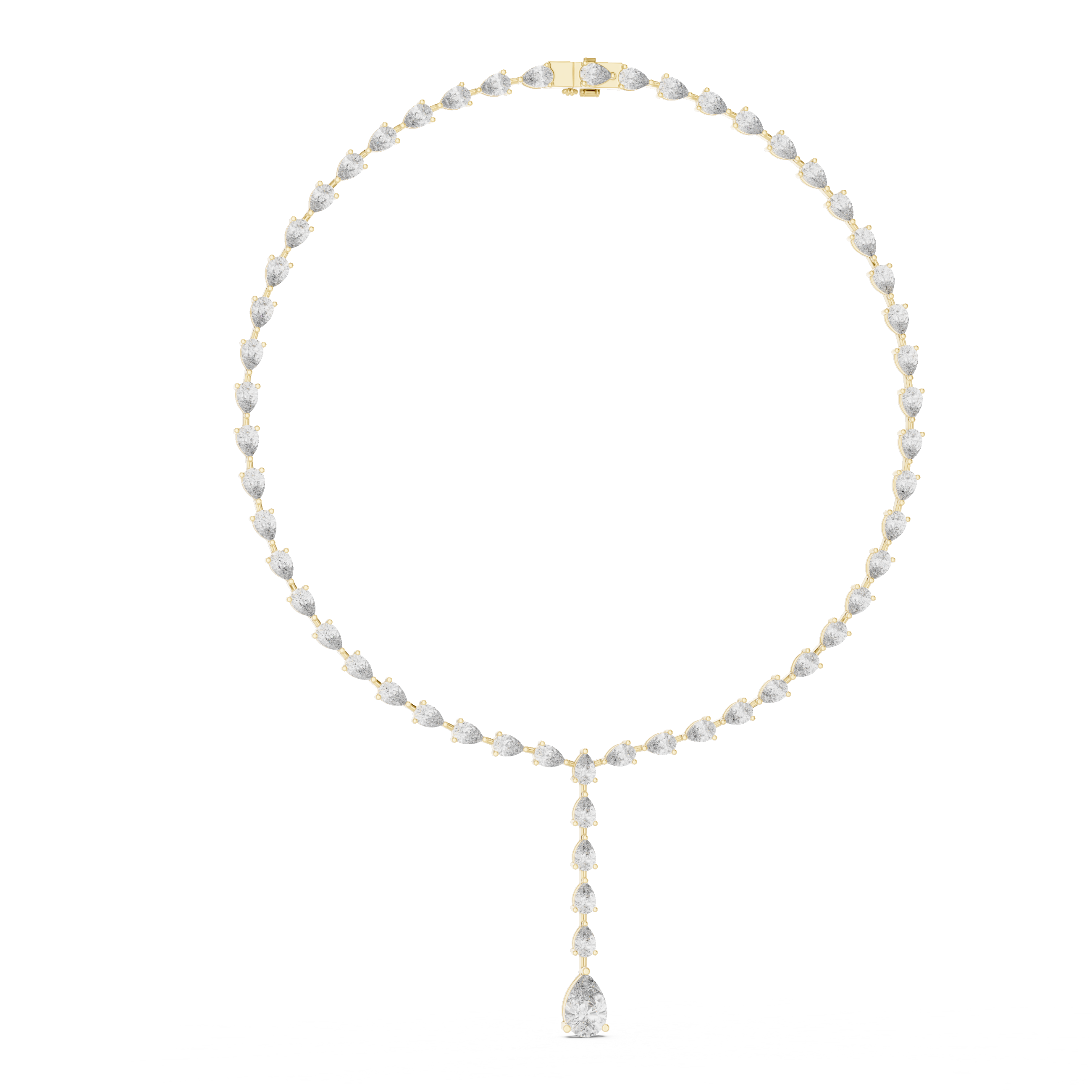 Jasmine Solitaire Necklace