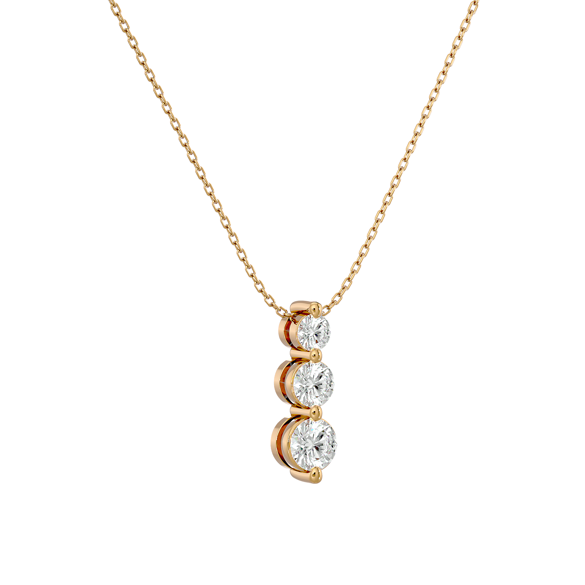 Naomi Solitaire Pendant