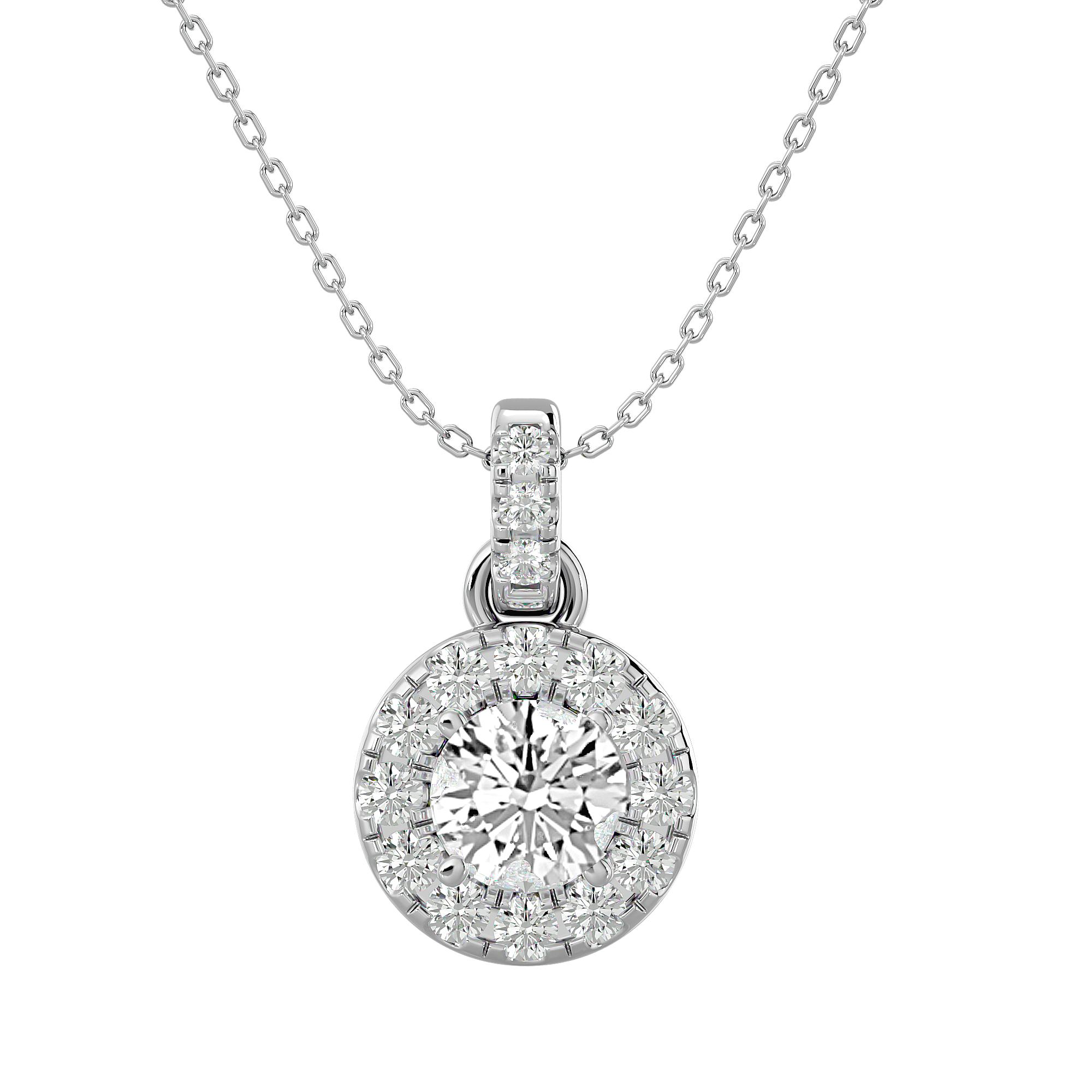 Adeline Solitaire Pendant