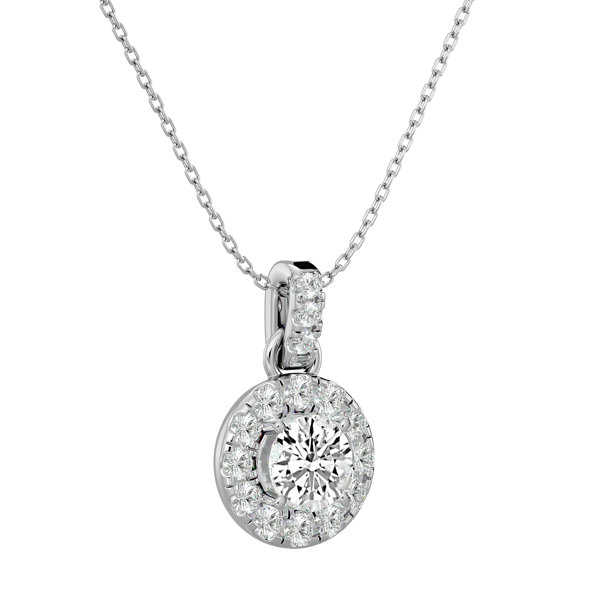 Adeline Solitaire Pendant