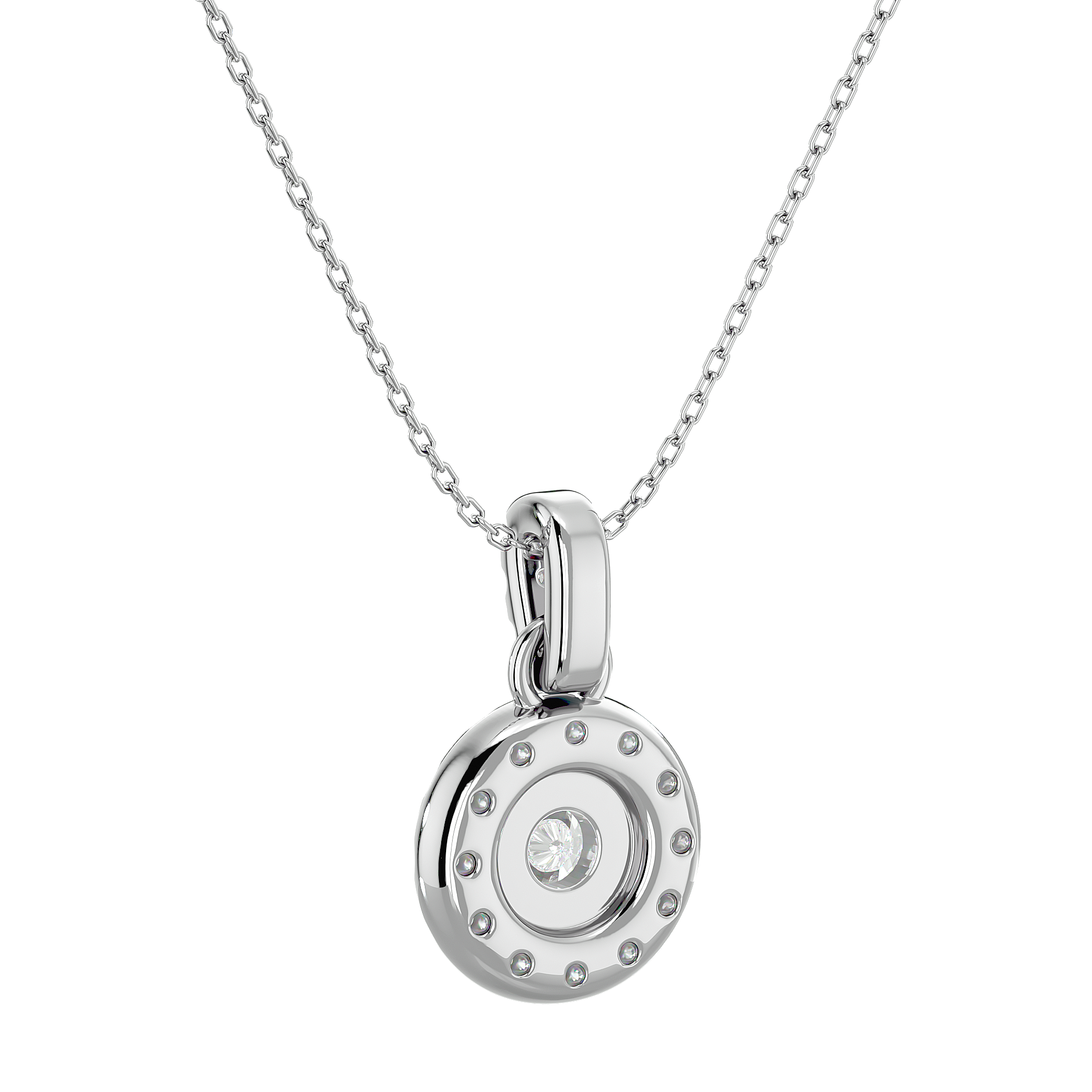 Adeline Solitaire Pendant