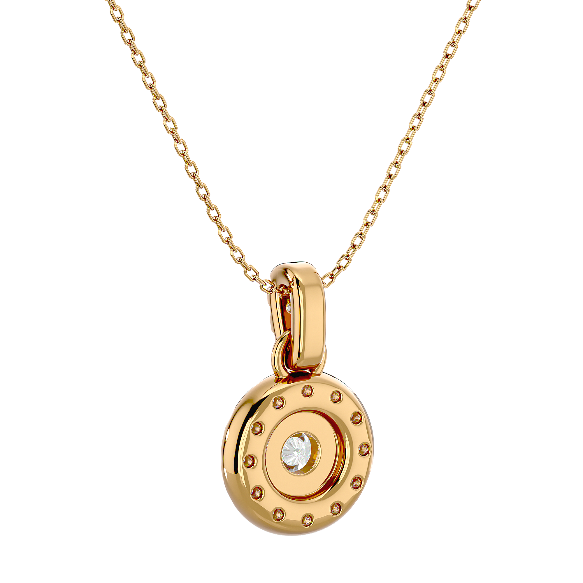 Adeline Solitaire Pendant