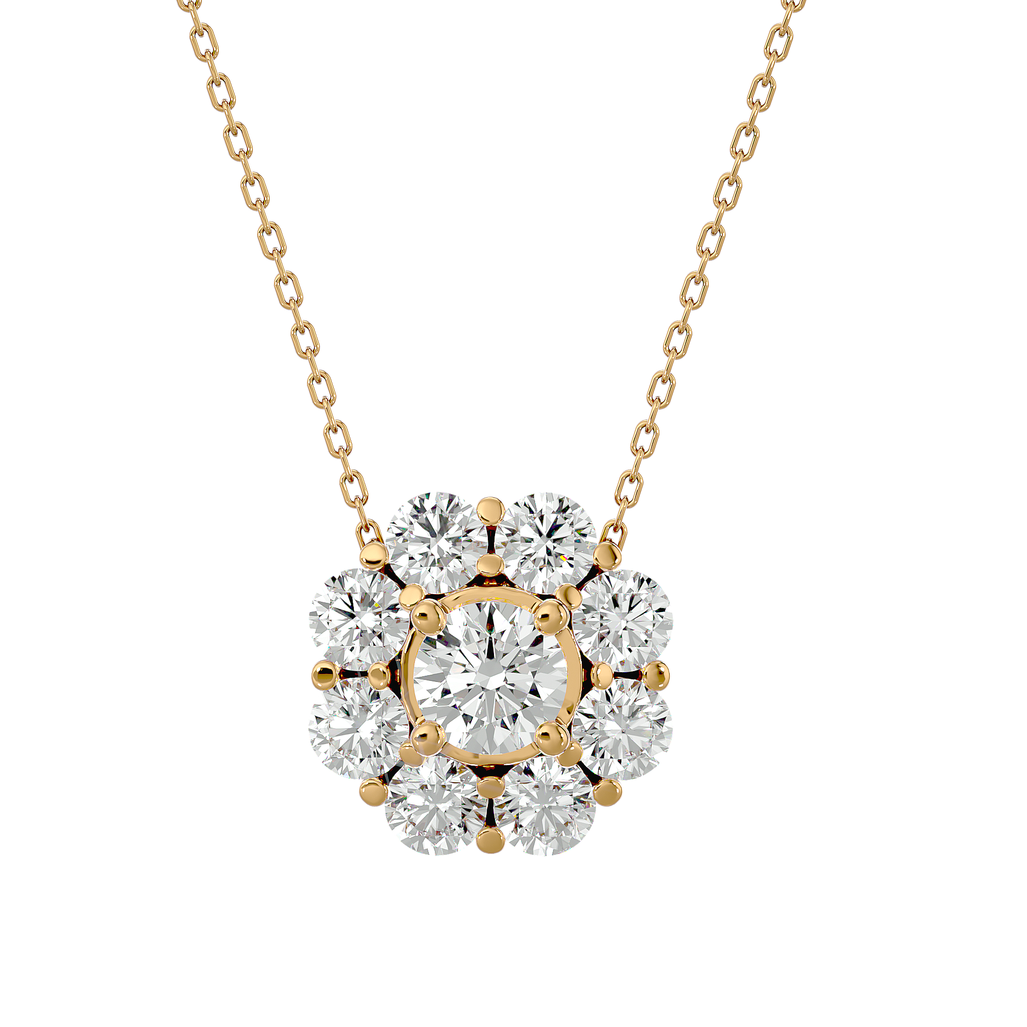Alice Solitaire Pendant
