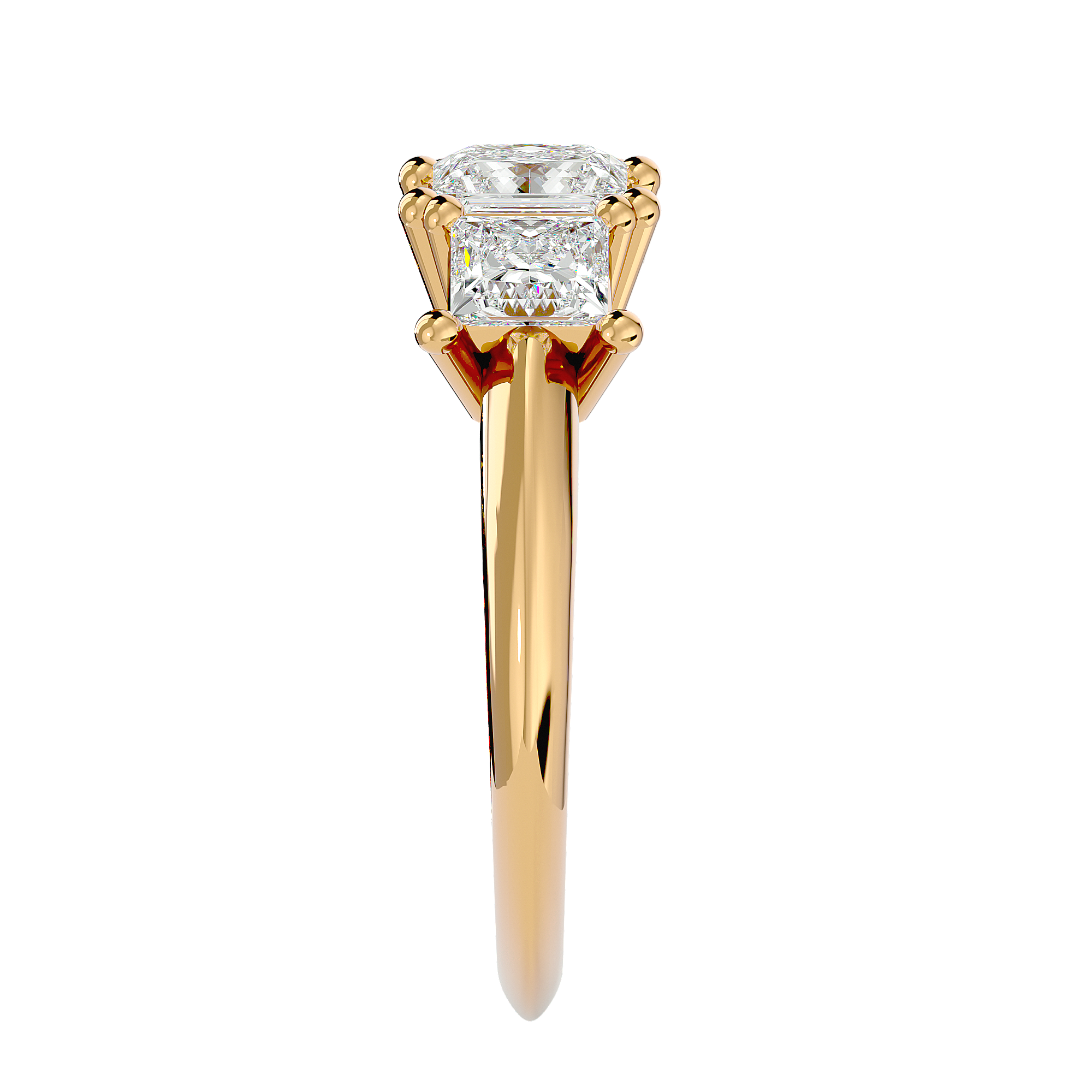 Ada Three Sone Ring