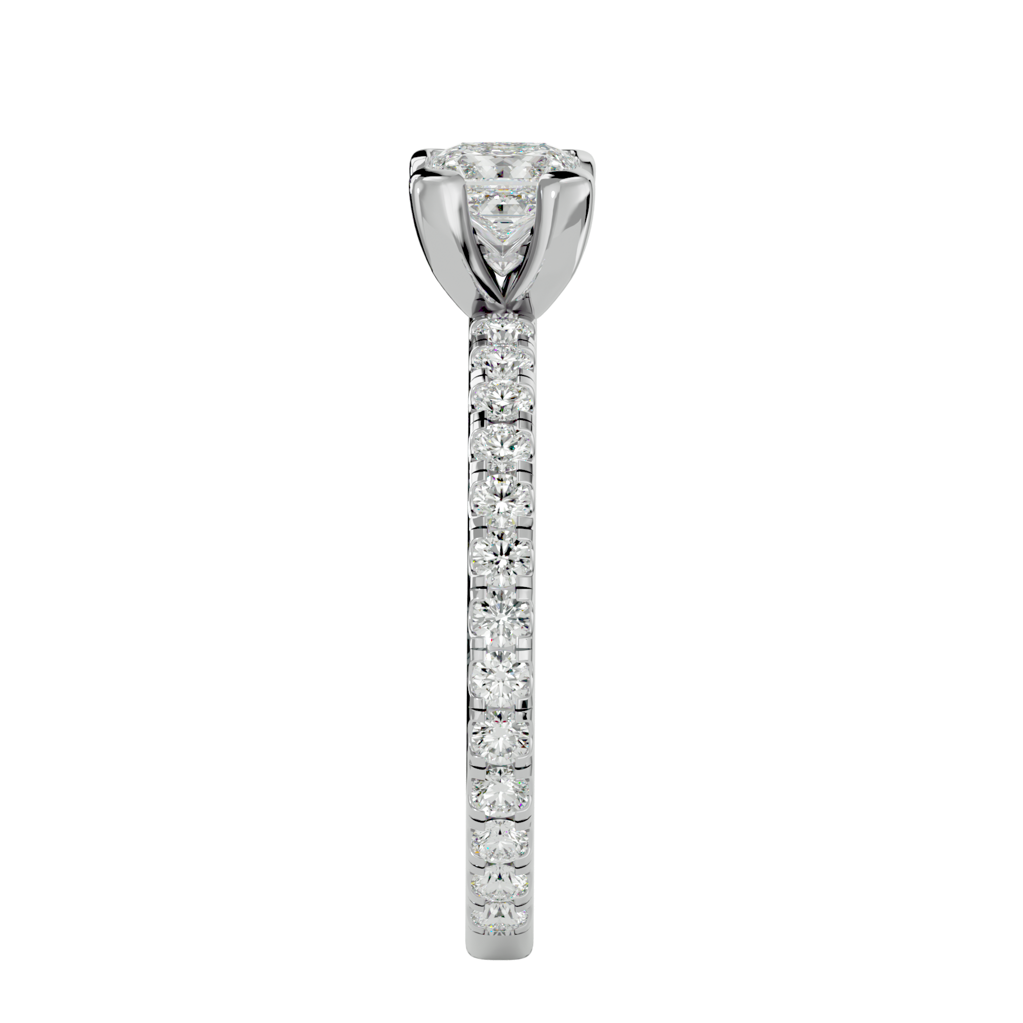 Daisy Solitaire Ring
