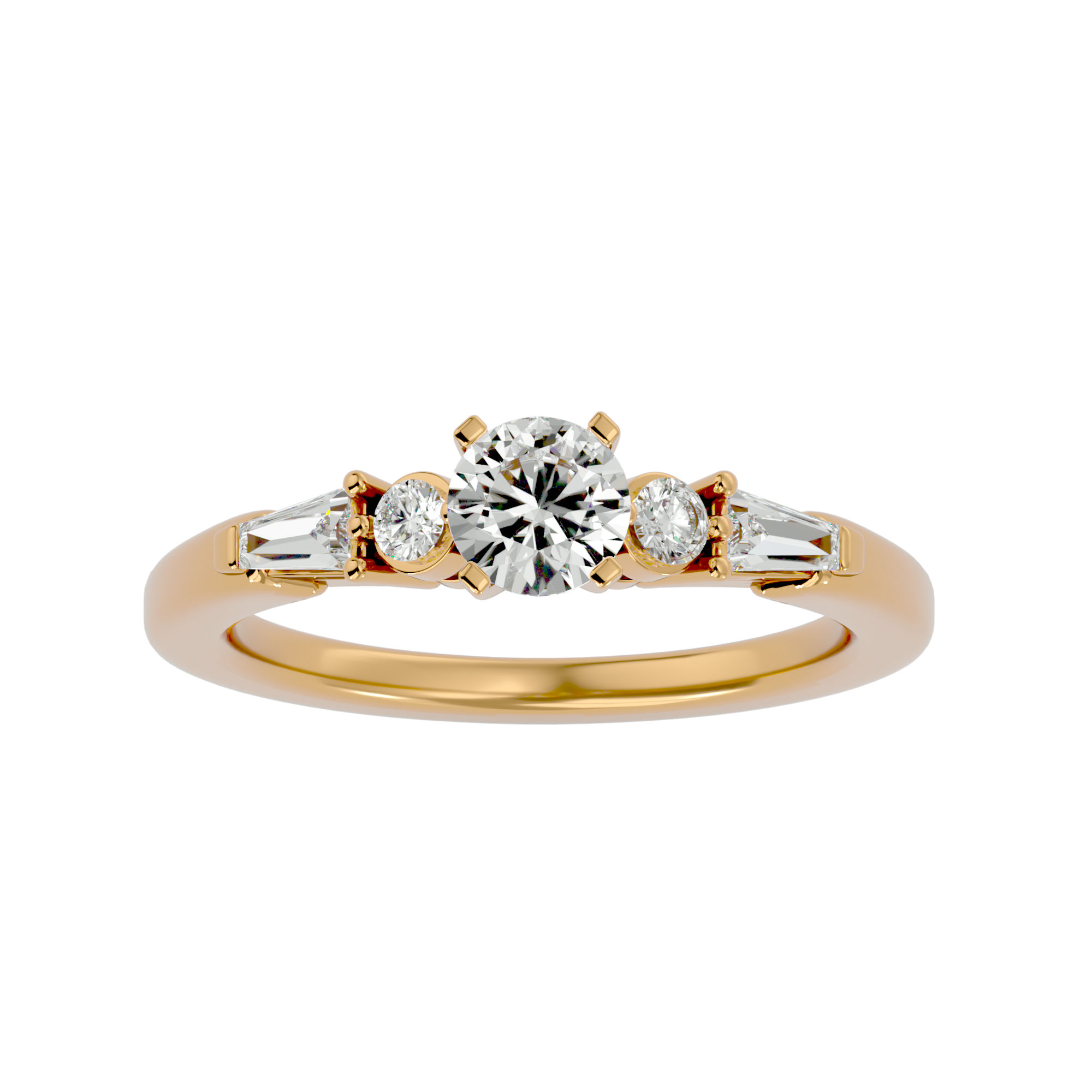 Arista Solitaire Ring