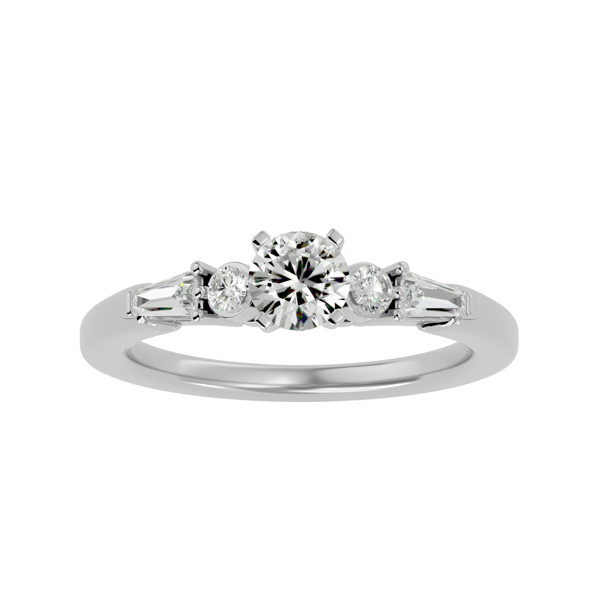 Arista Solitaire Ring