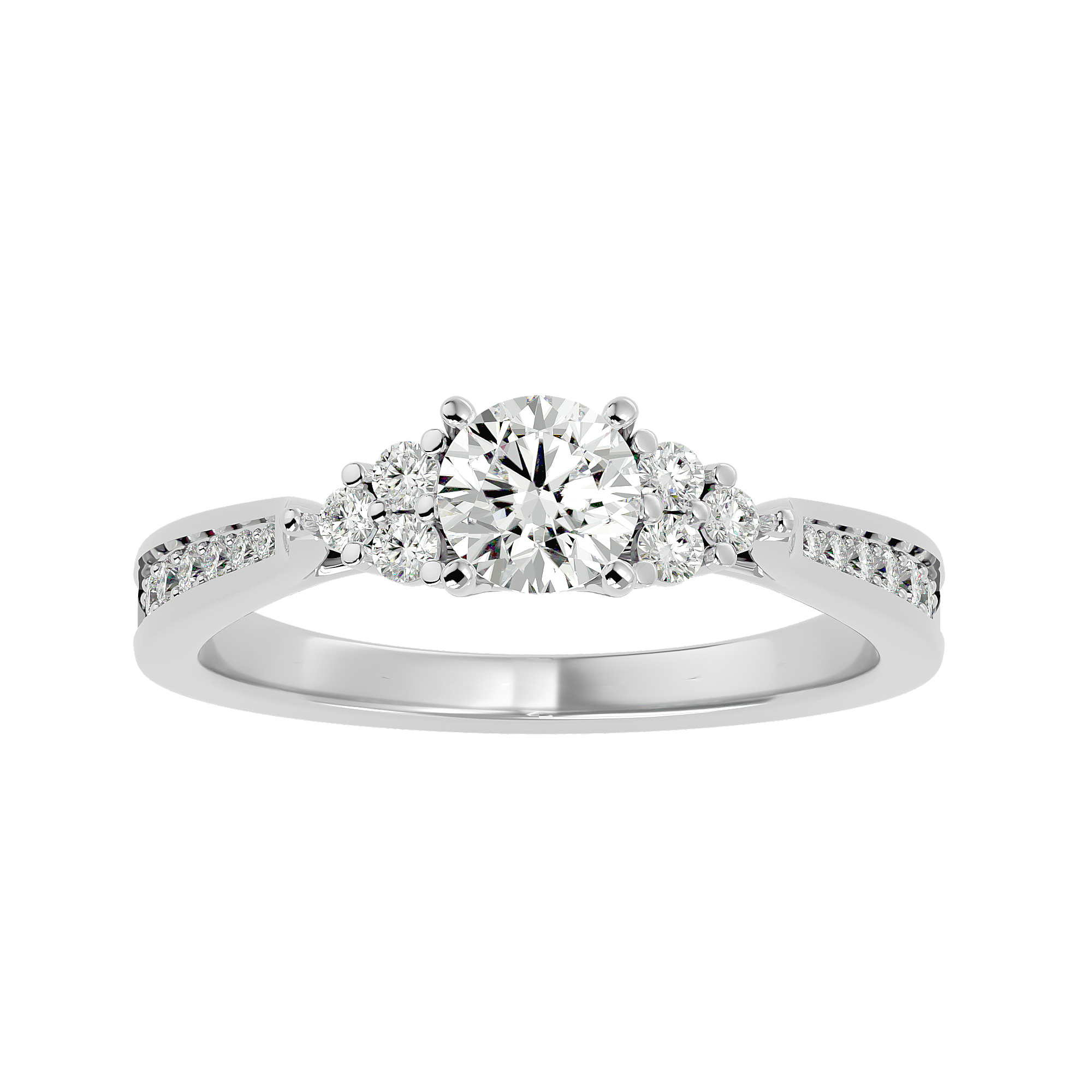Zoey Solitaire Ring