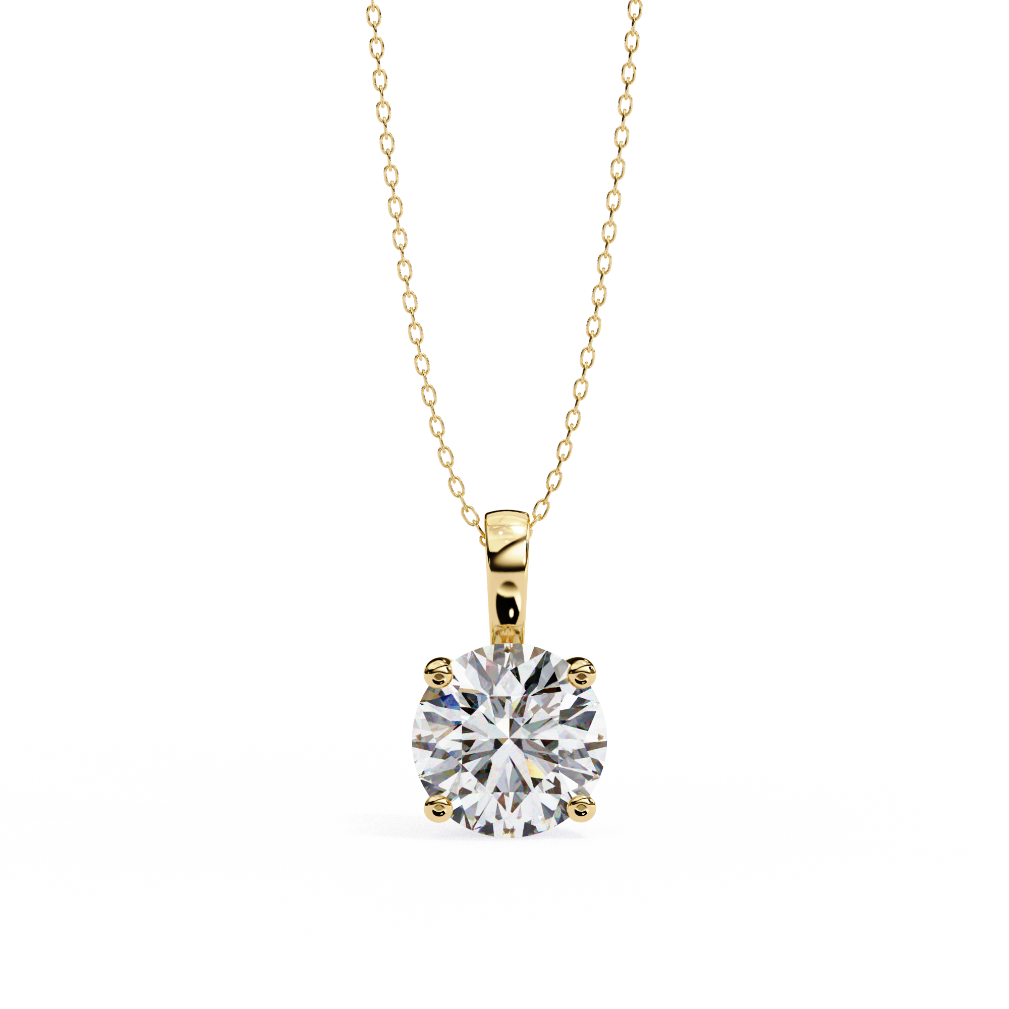 Madison Solitaire Pendant