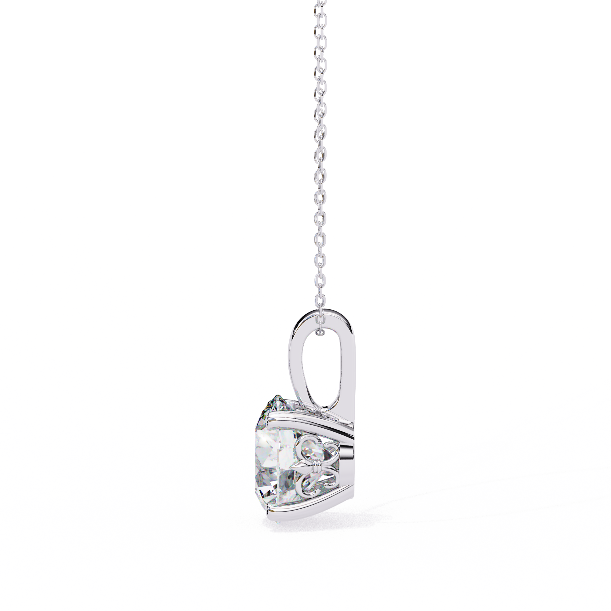 Madison Solitaire Pendant