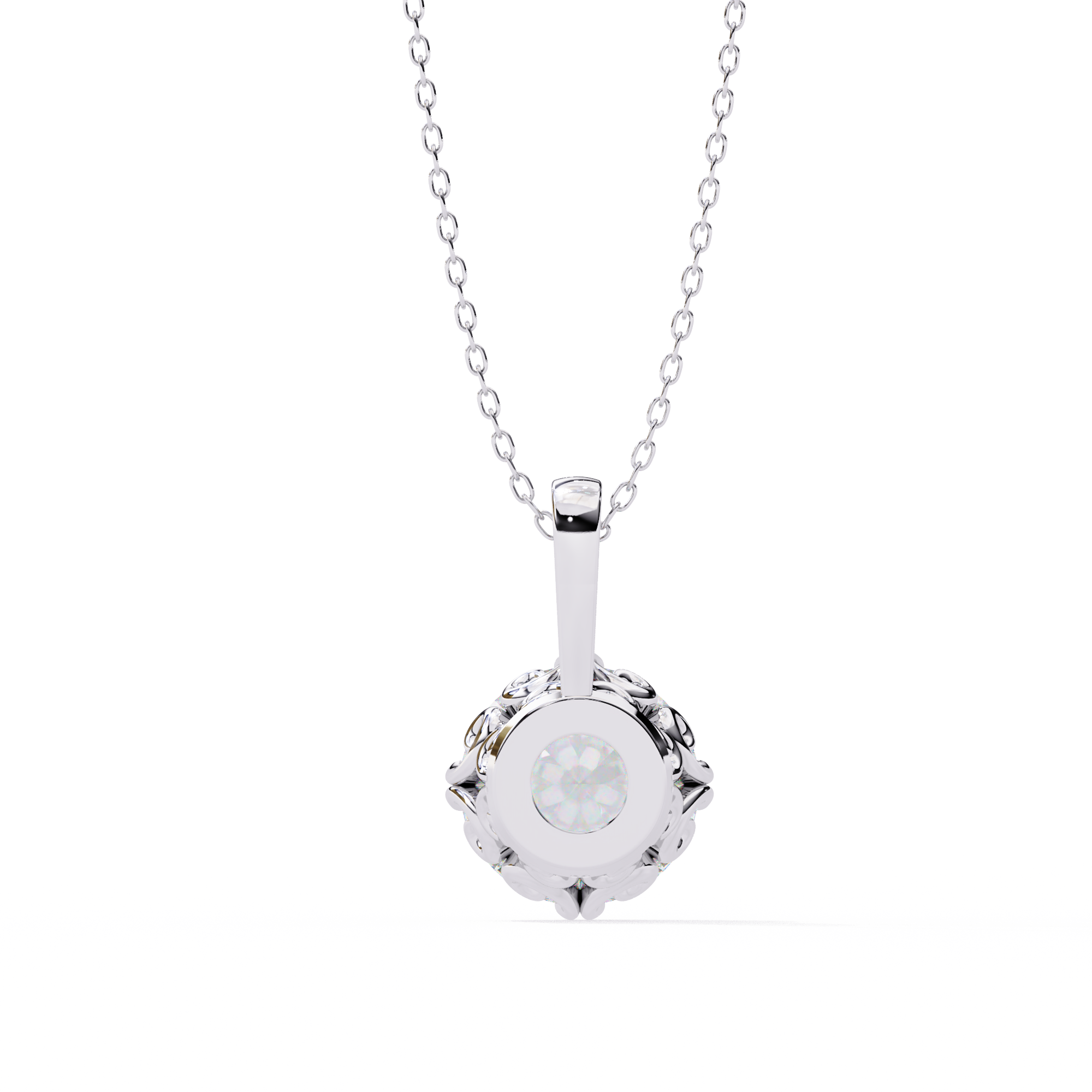 Serena Solitaire Pendant